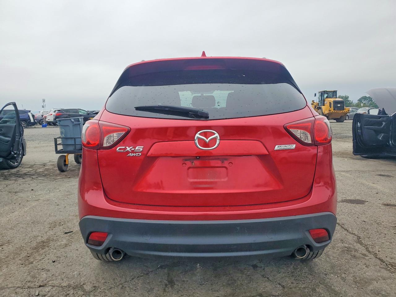 2015 Mazda Cx-5 Touring Red vin: JM3KE4CY1F0480312
