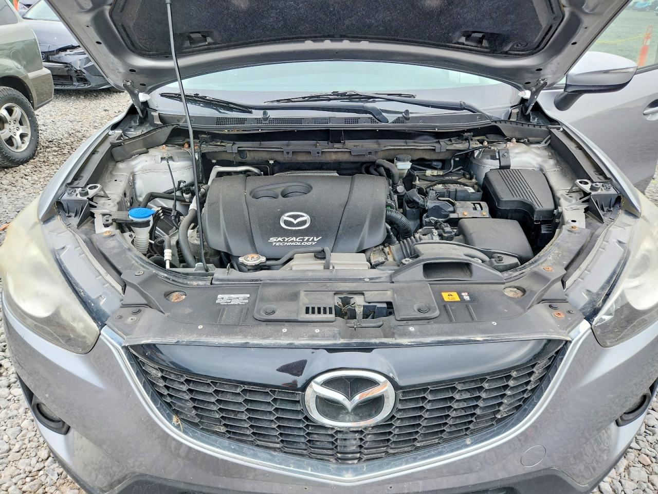 2015 Mazda Cx-5 Touring Silver vin: JM3KE4CY1F0507640