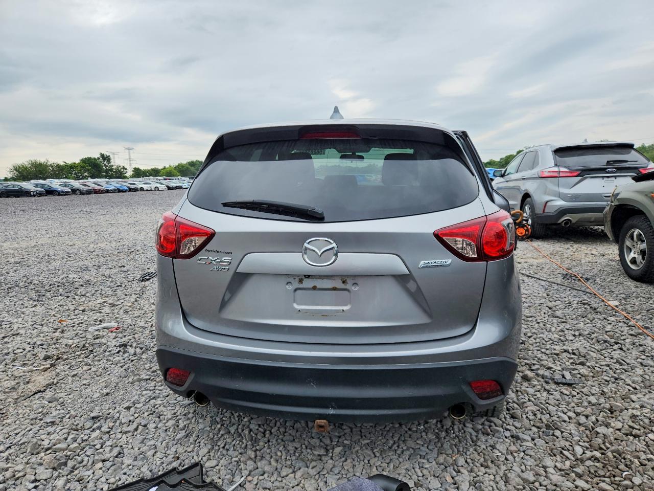 2015 Mazda Cx-5 Touring Silver vin: JM3KE4CY1F0507640