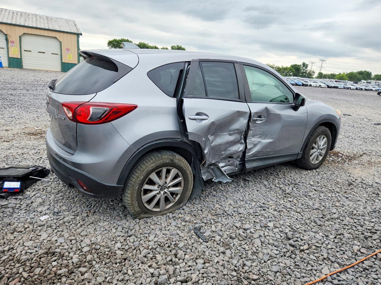 2015 Mazda Cx-5 Touring Silver vin: JM3KE4CY1F0507640