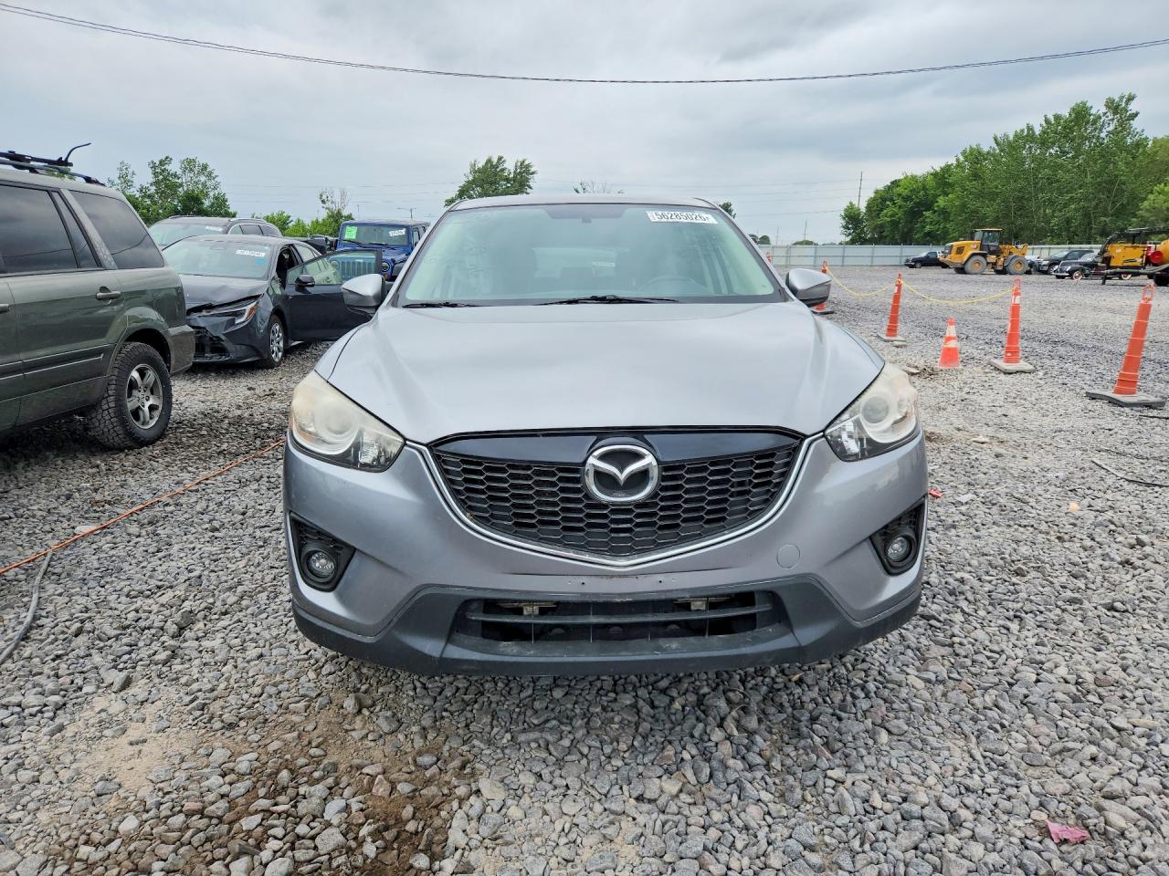 2015 Mazda Cx-5 Touring Silver vin: JM3KE4CY1F0507640