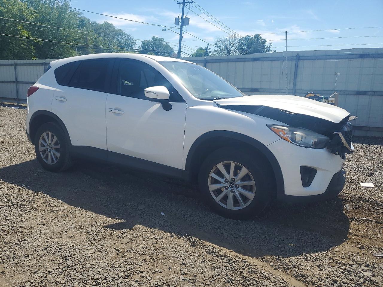 2015 Mazda Cx-5 Touring Белый vin: JM3KE4CY1F0514698
