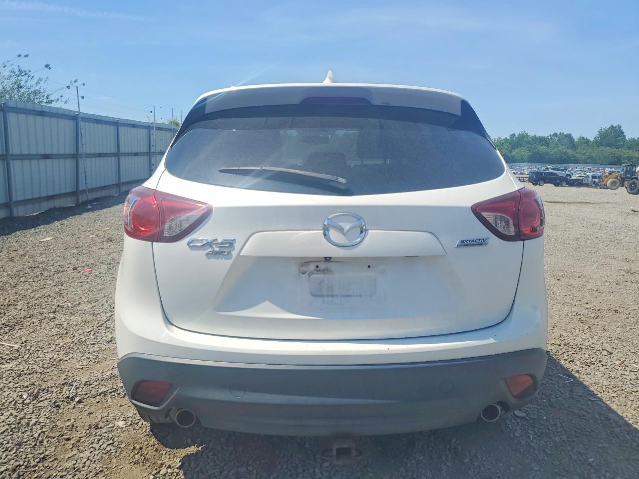 2015 Mazda Cx-5 Touring Белый vin: JM3KE4CY1F0514698