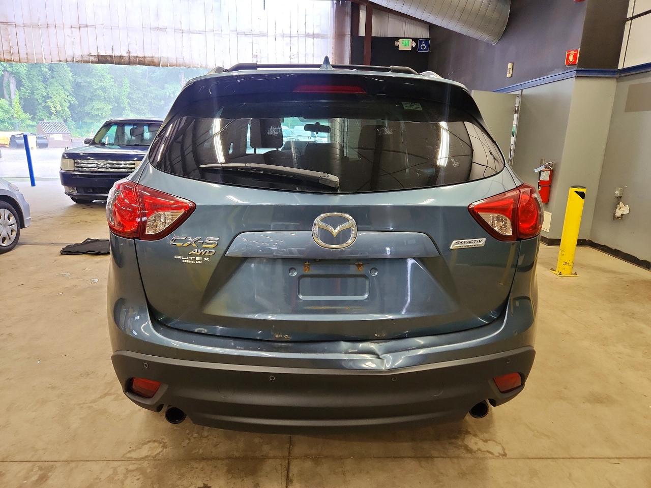 2015 Mazda Cx-5 Touring Blue vin: JM3KE4CY1F0531548