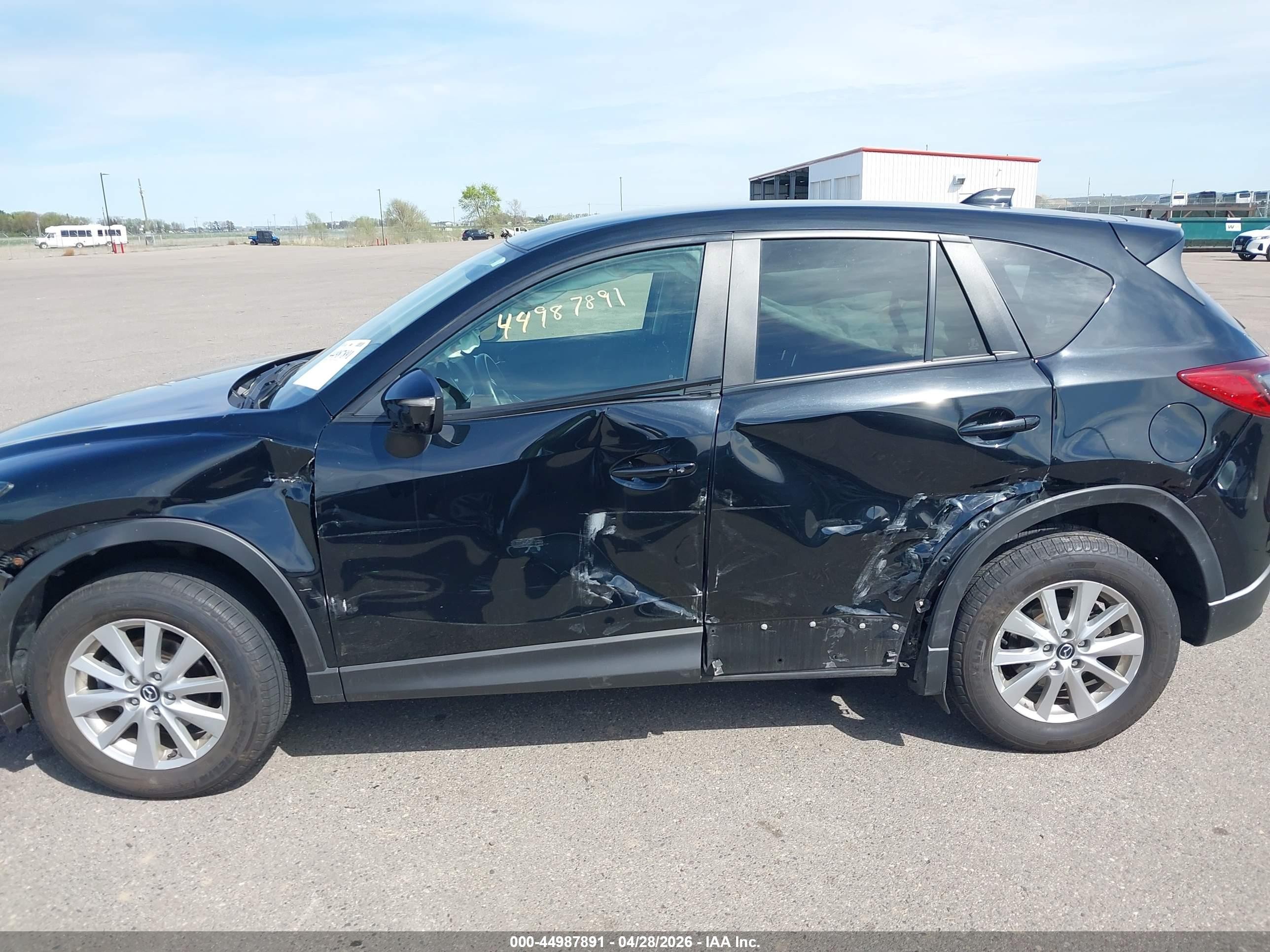 2015 Mazda Cx-5 Touring Black vin: JM3KE4CY1F0537382