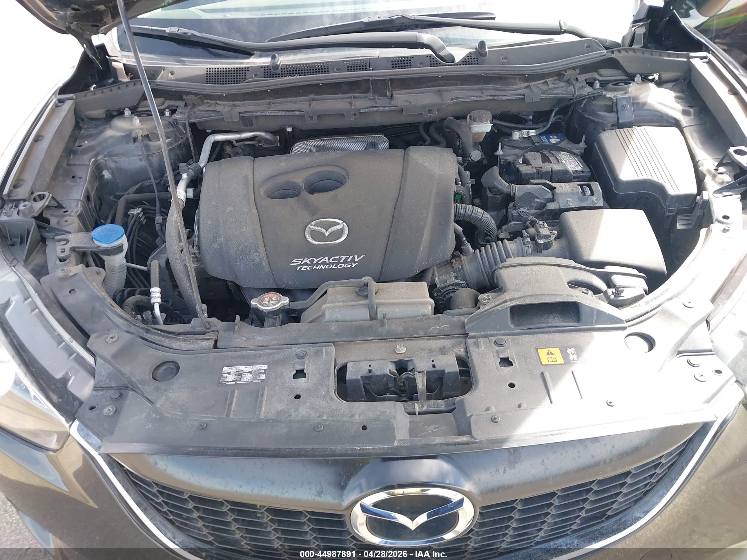 2015 Mazda Cx-5 Touring Black vin: JM3KE4CY1F0537382