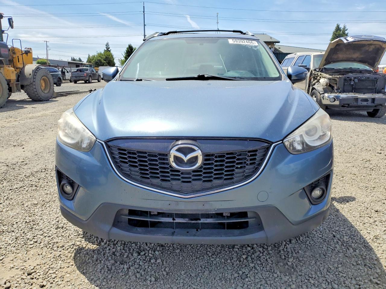 2015 Mazda Cx-5 Touring Gray vin: JM3KE4CY1F0546471