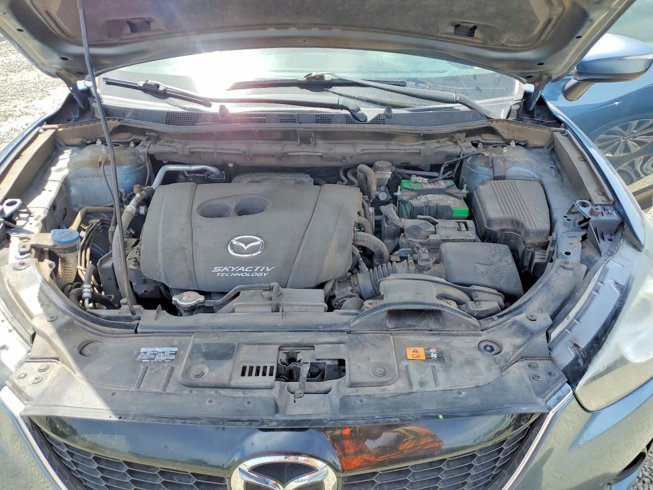 2015 Mazda Cx-5 Touring Gray vin: JM3KE4CY1F0546471