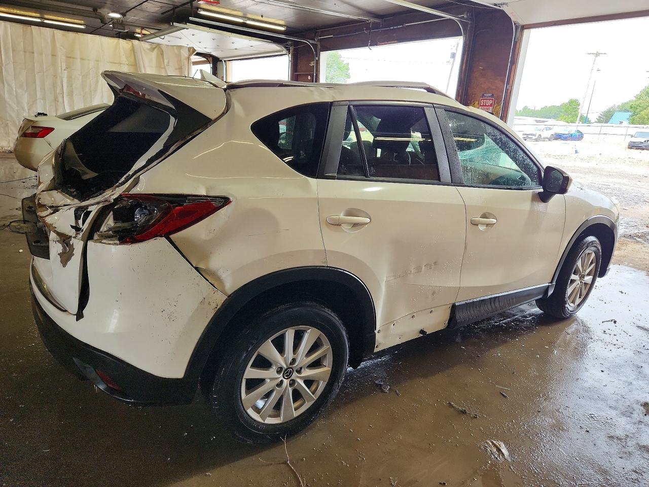 2014 Mazda Cx-5 Touring White vin: JM3KE4CY2E0334676
