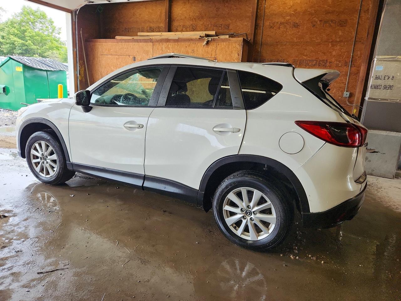 2014 Mazda Cx-5 Touring White vin: JM3KE4CY2E0334676