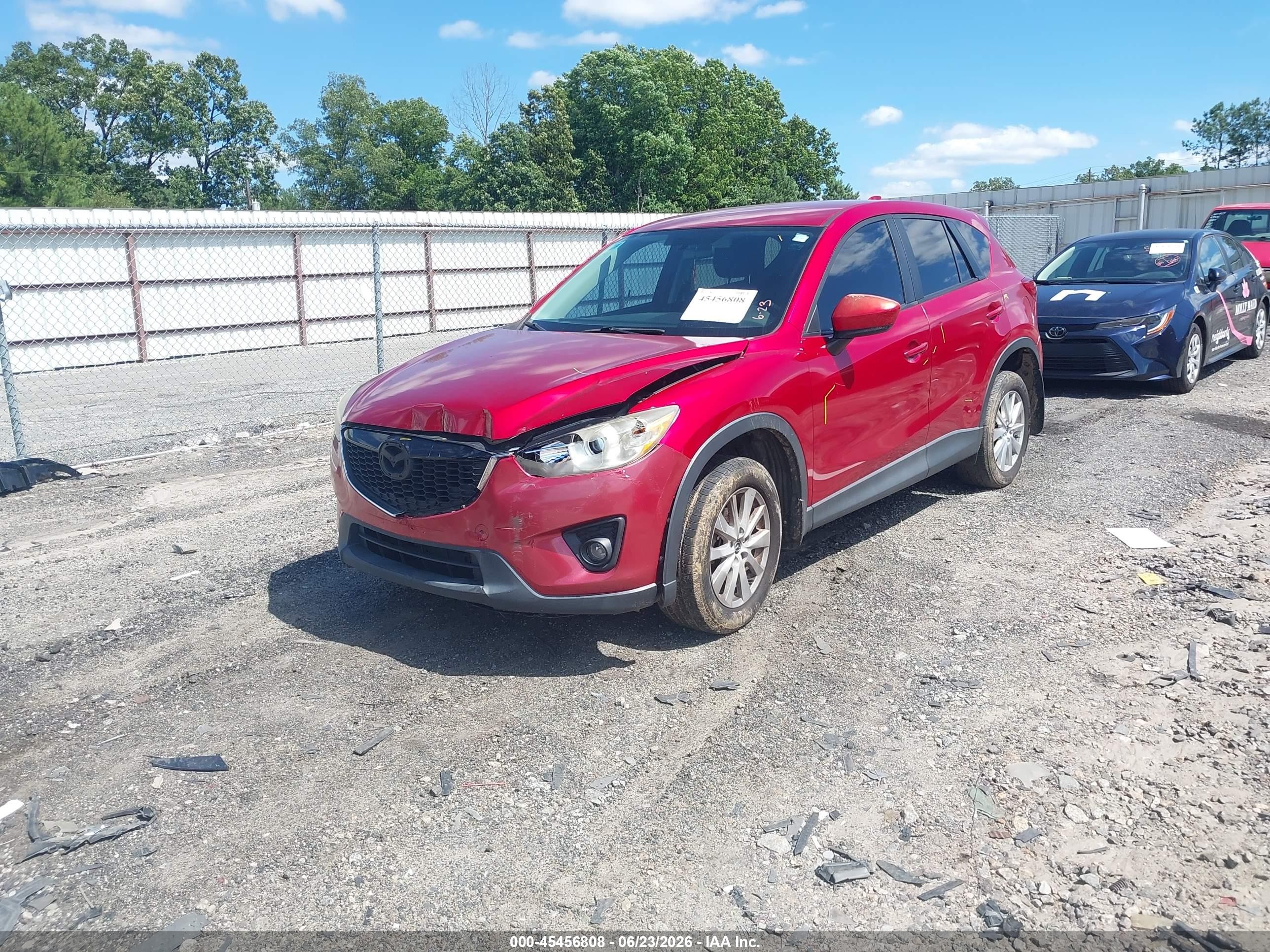 2014 Mazda Cx-5 Touring Red vin: JM3KE4CY2E0334774