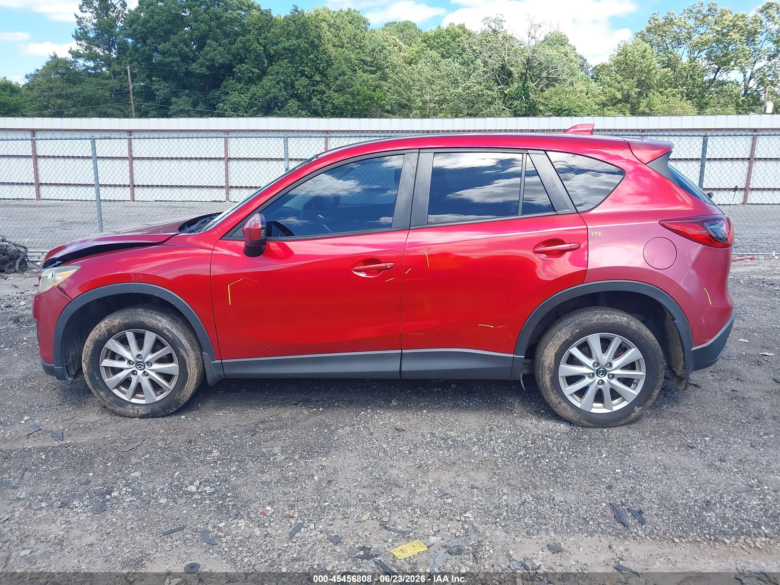 2014 Mazda Cx-5 Touring Red vin: JM3KE4CY2E0334774
