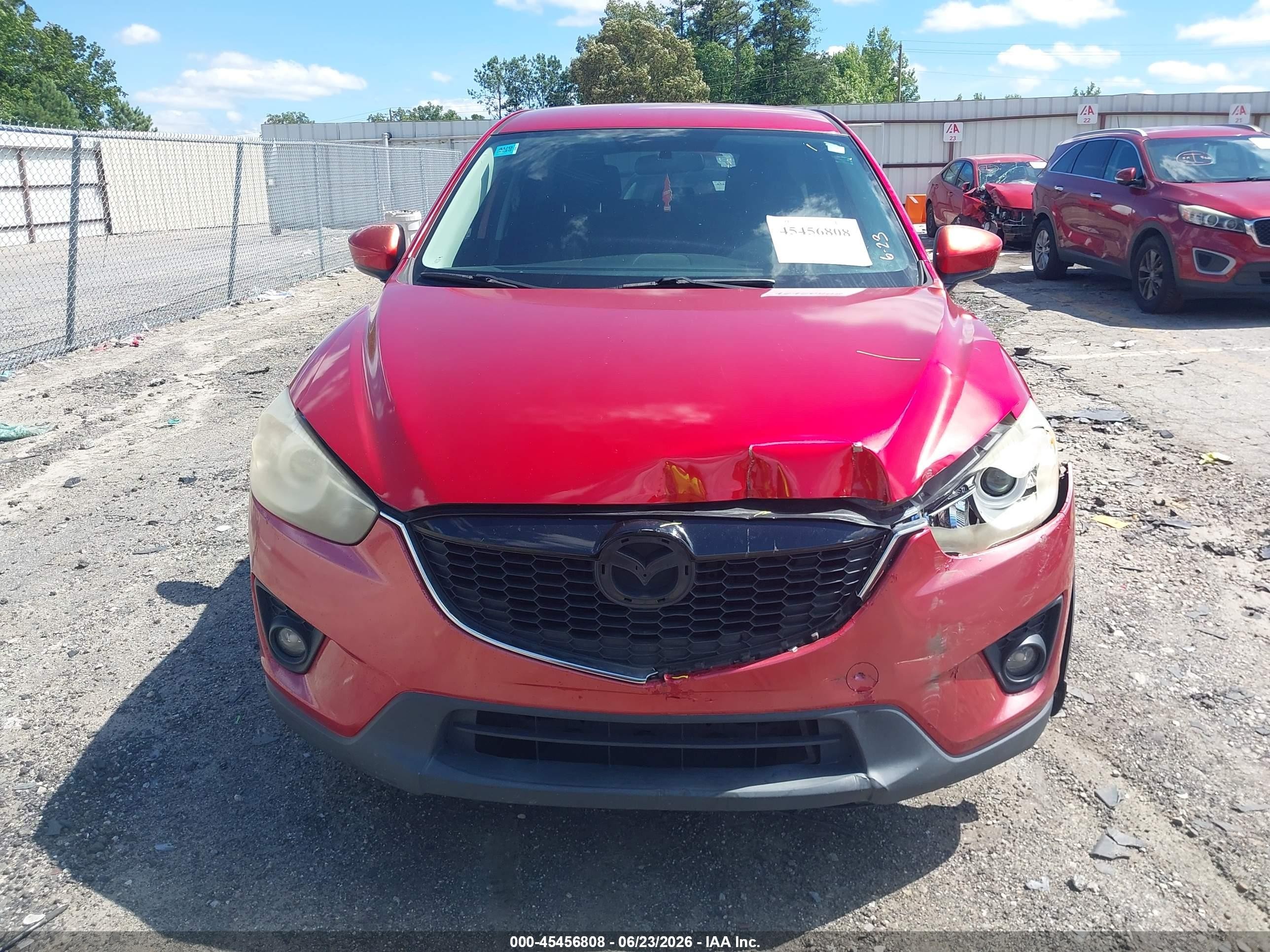 2014 Mazda Cx-5 Touring Red vin: JM3KE4CY2E0334774