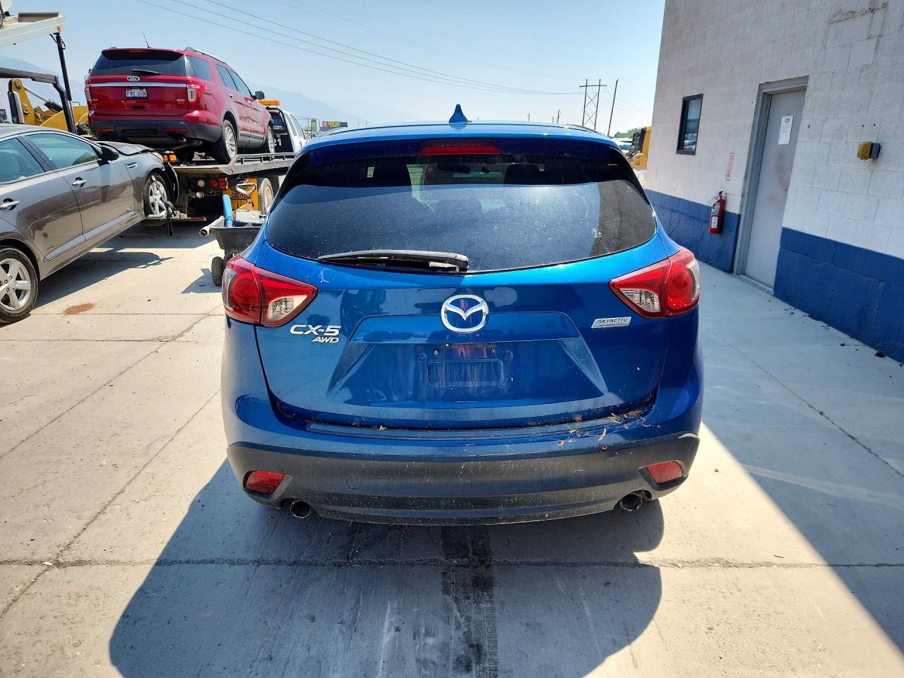 2014 Mazda Cx-5 Touring Blue vin: JM3KE4CY2E0368312