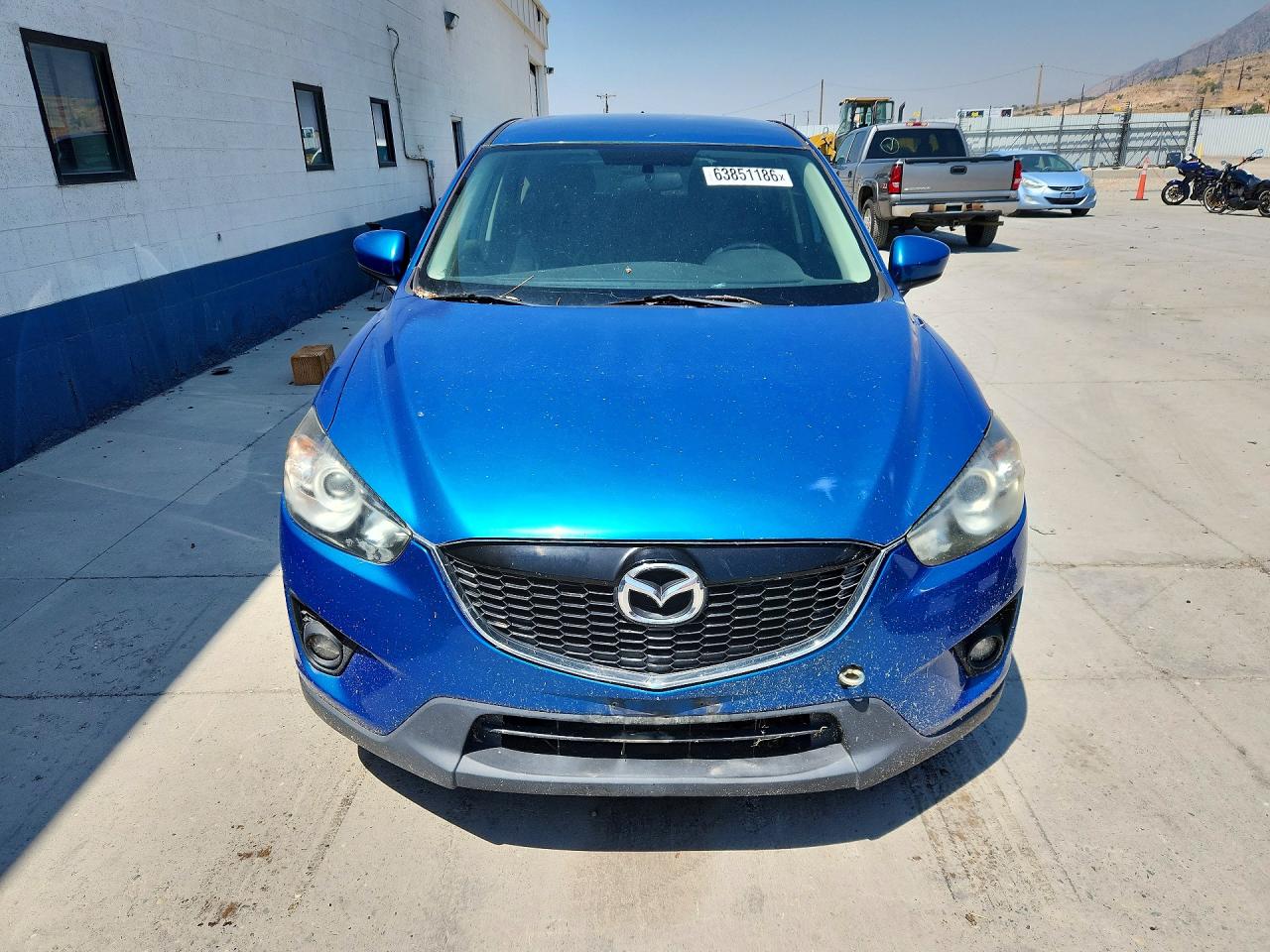 2014 Mazda Cx-5 Touring Blue vin: JM3KE4CY2E0368312