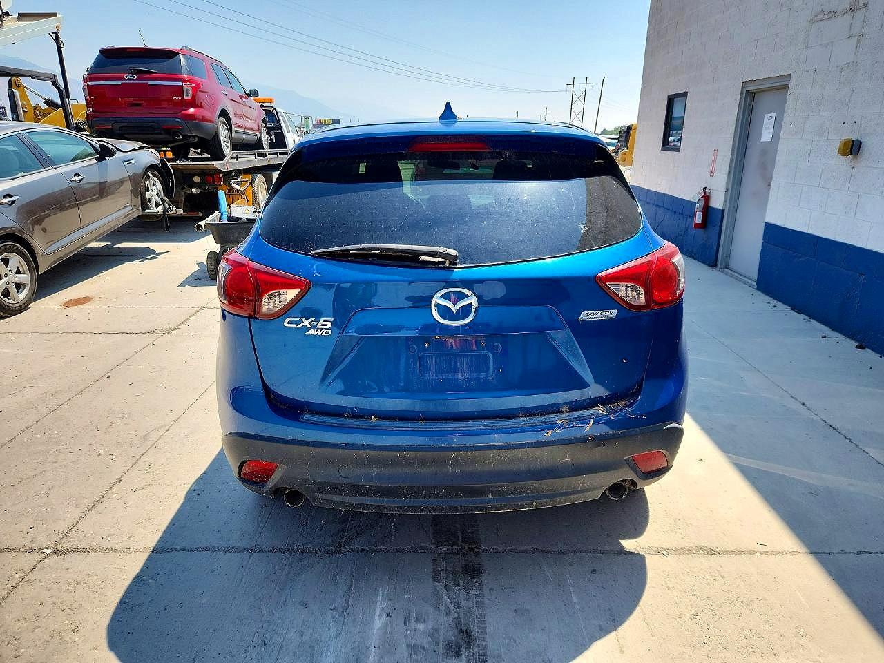 2014 Mazda Cx-5 Touring Blue vin: JM3KE4CY2E0368312