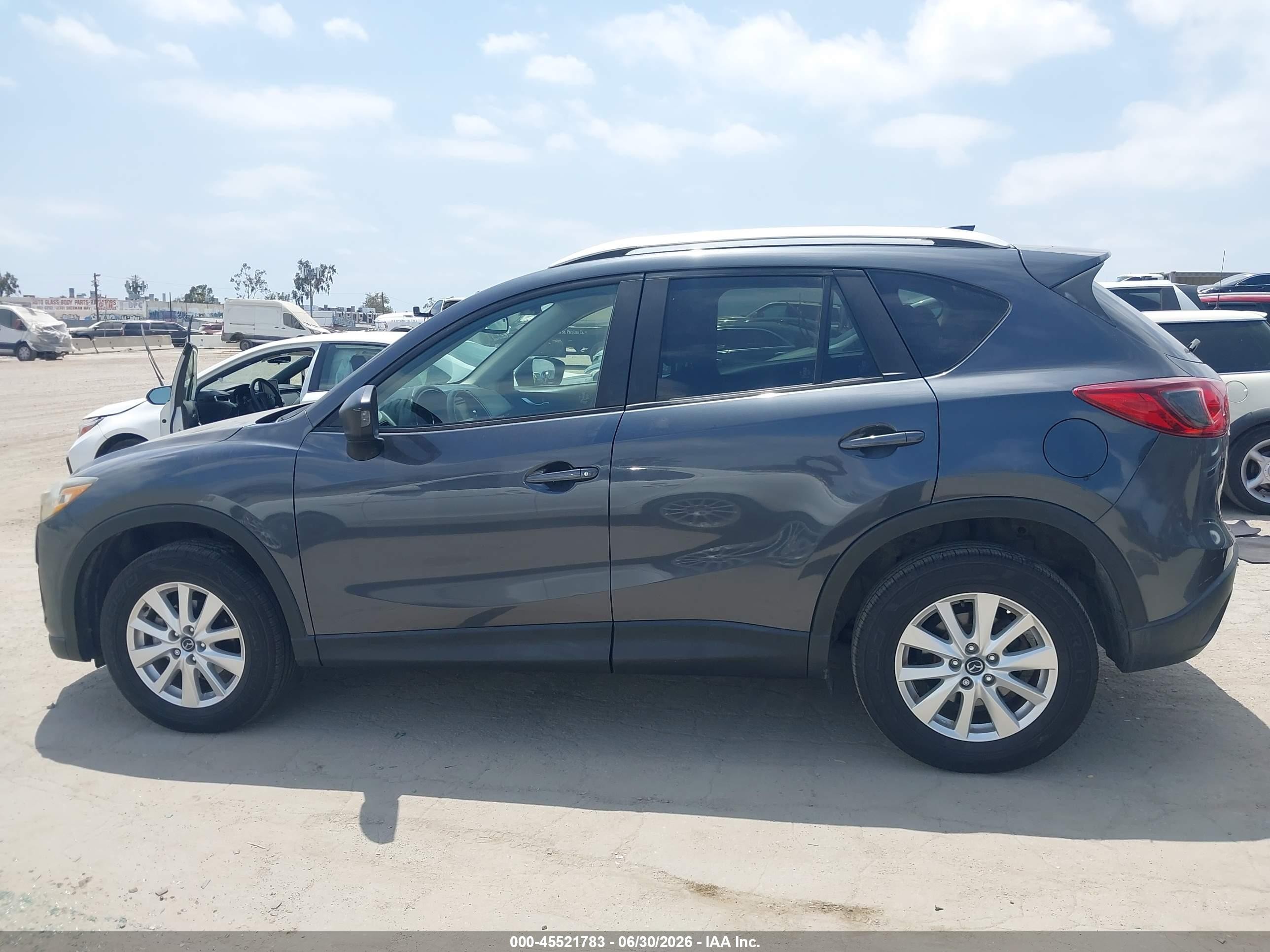 2014 Mazda Cx-5 Touring Gray vin: JM3KE4CY2E0389810
