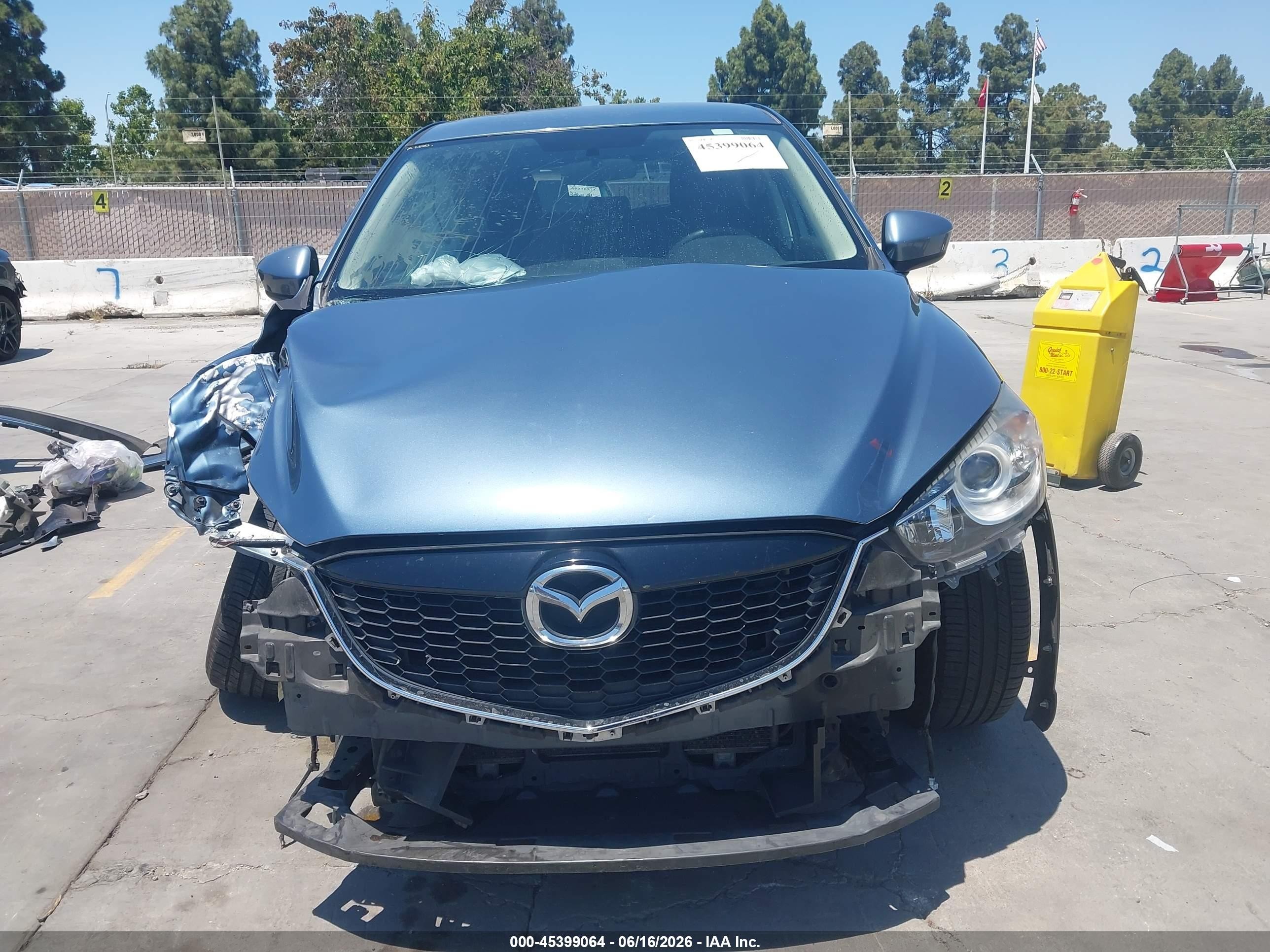 2014 Mazda Cx-5 Touring Light Blue vin: JM3KE4CY2E0403477