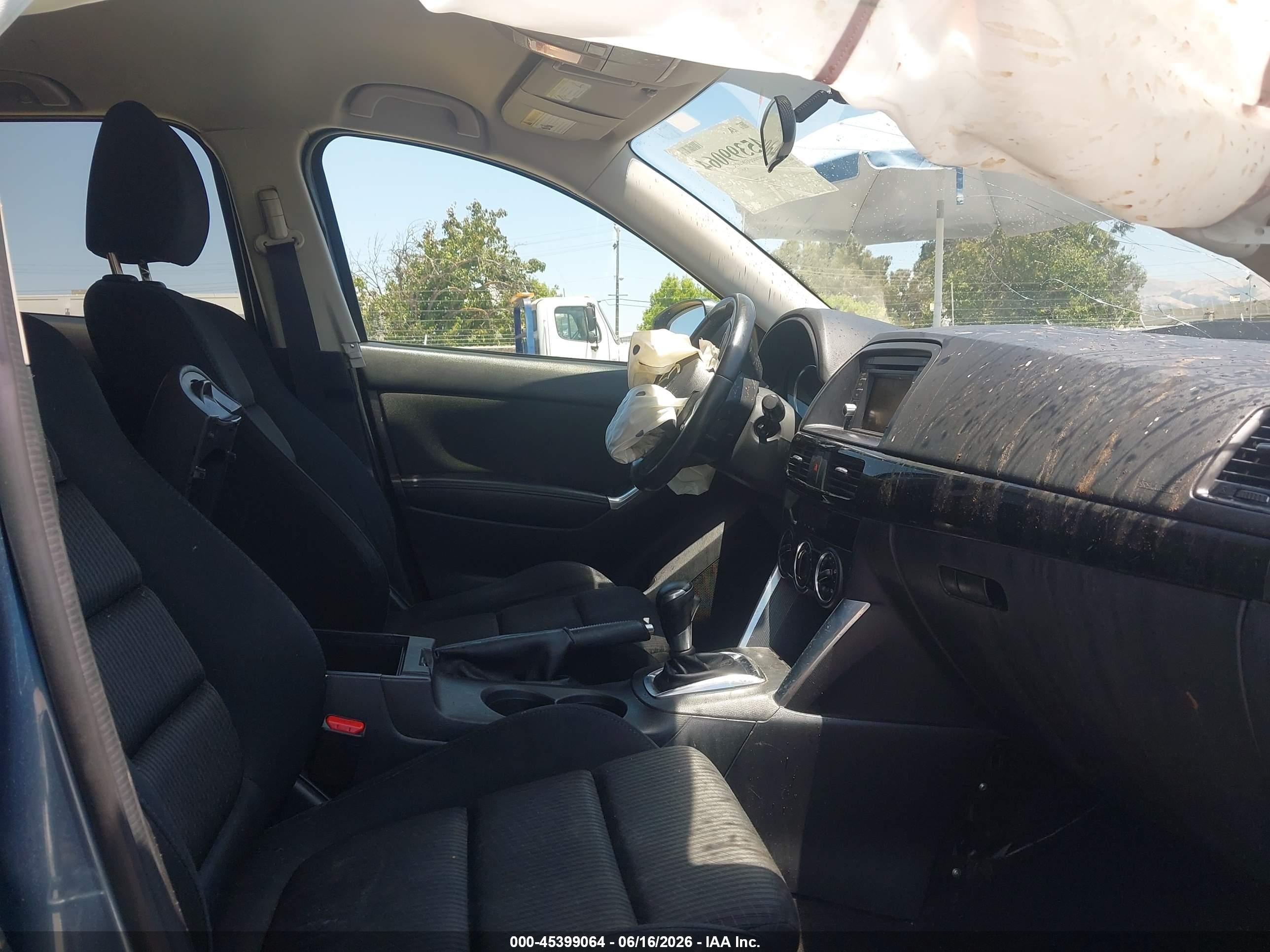 2014 Mazda Cx-5 Touring Light Blue vin: JM3KE4CY2E0403477