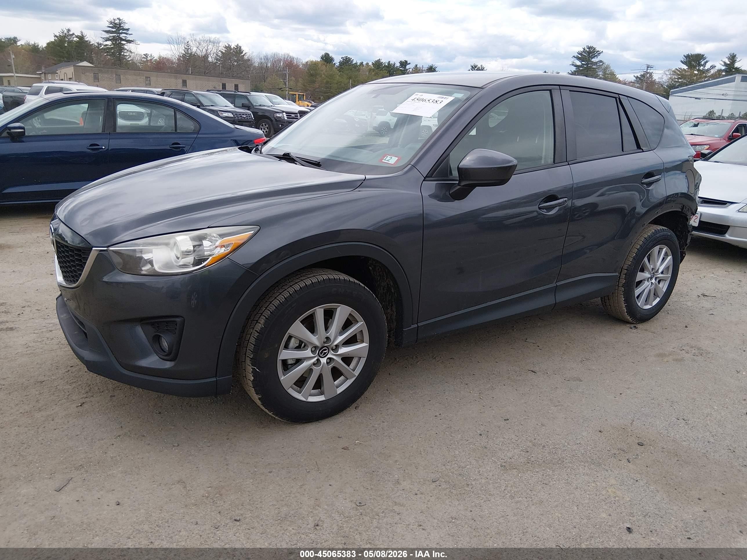 2015 Mazda Cx-5 Touring Синий vin: JM3KE4CY2F0432950
