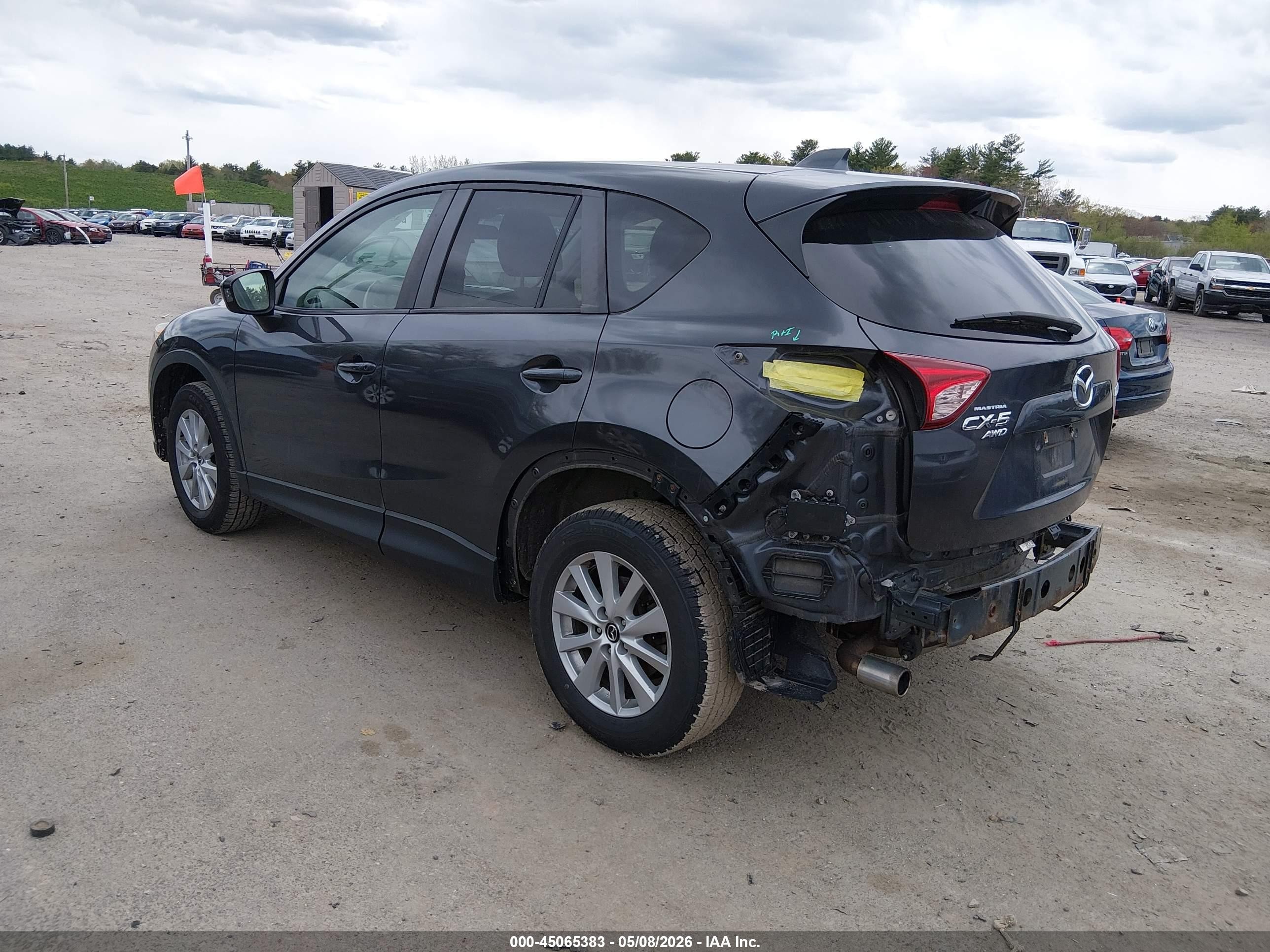 2015 Mazda Cx-5 Touring Синий vin: JM3KE4CY2F0432950