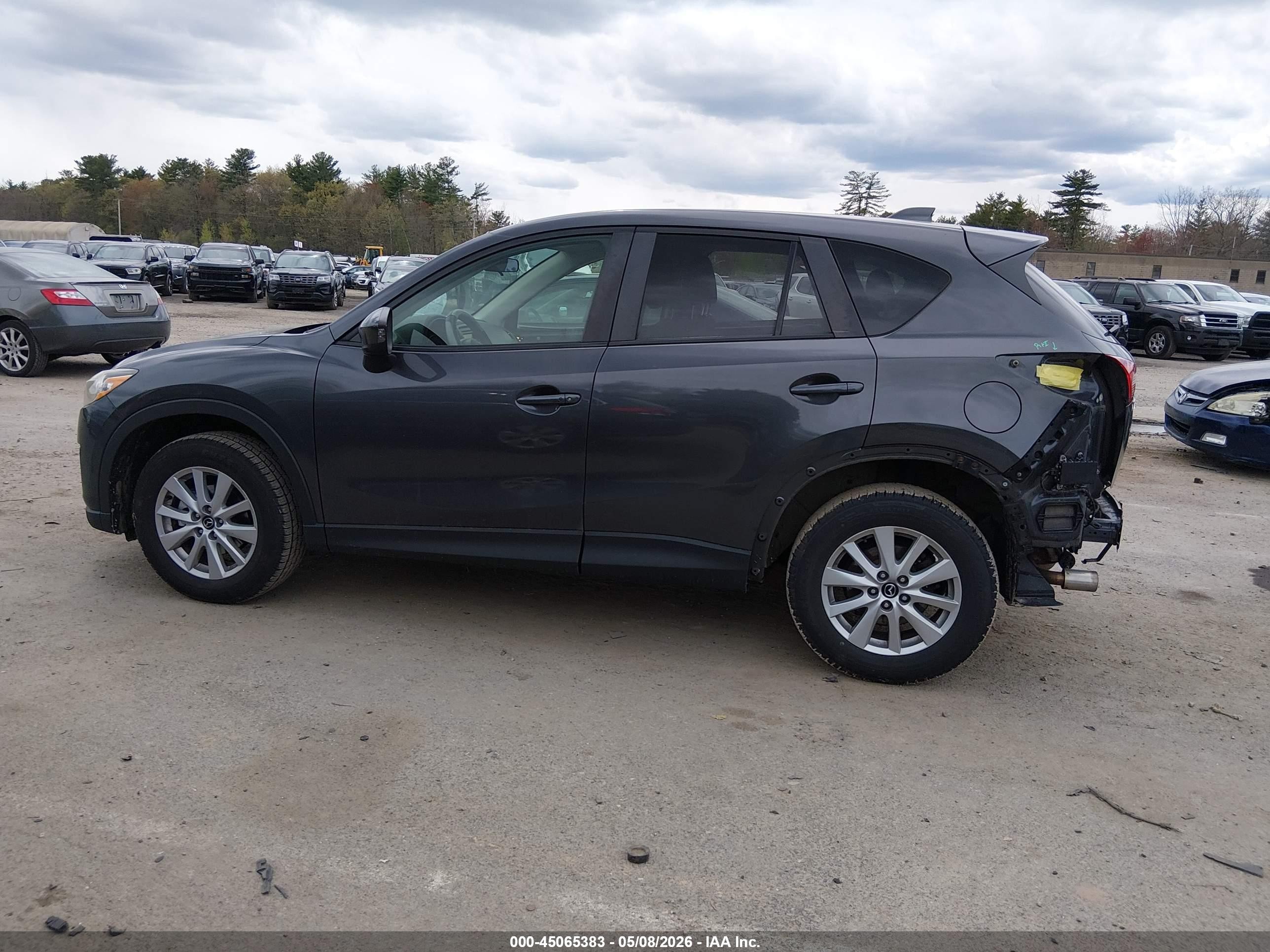 2015 Mazda Cx-5 Touring Синий vin: JM3KE4CY2F0432950