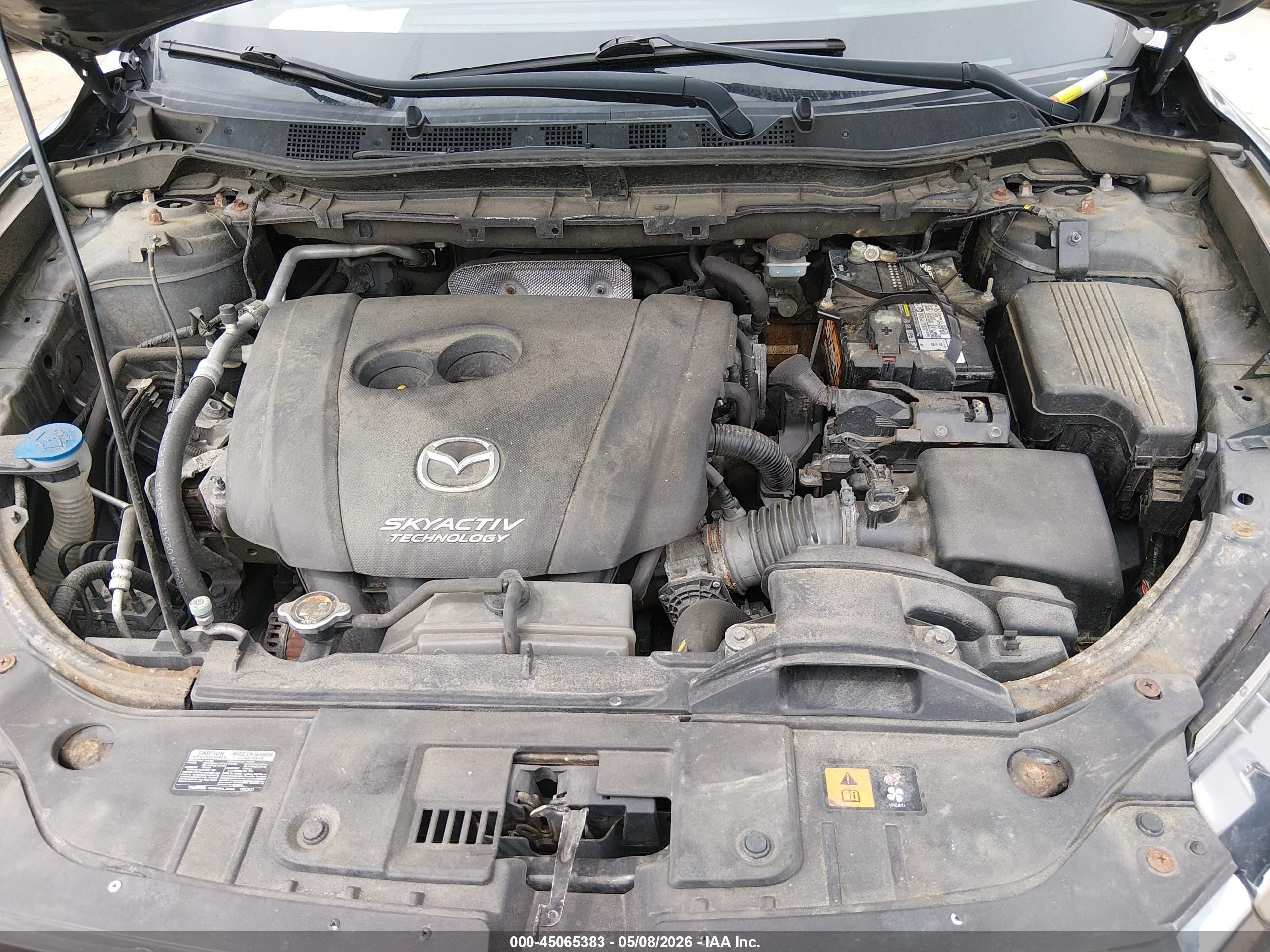 2015 Mazda Cx-5 Touring Синий vin: JM3KE4CY2F0432950