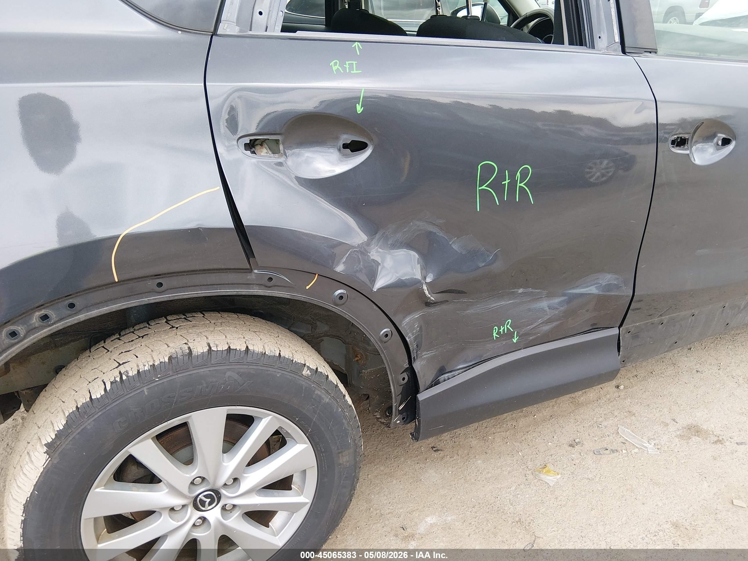 2015 Mazda Cx-5 Touring Синий vin: JM3KE4CY2F0432950