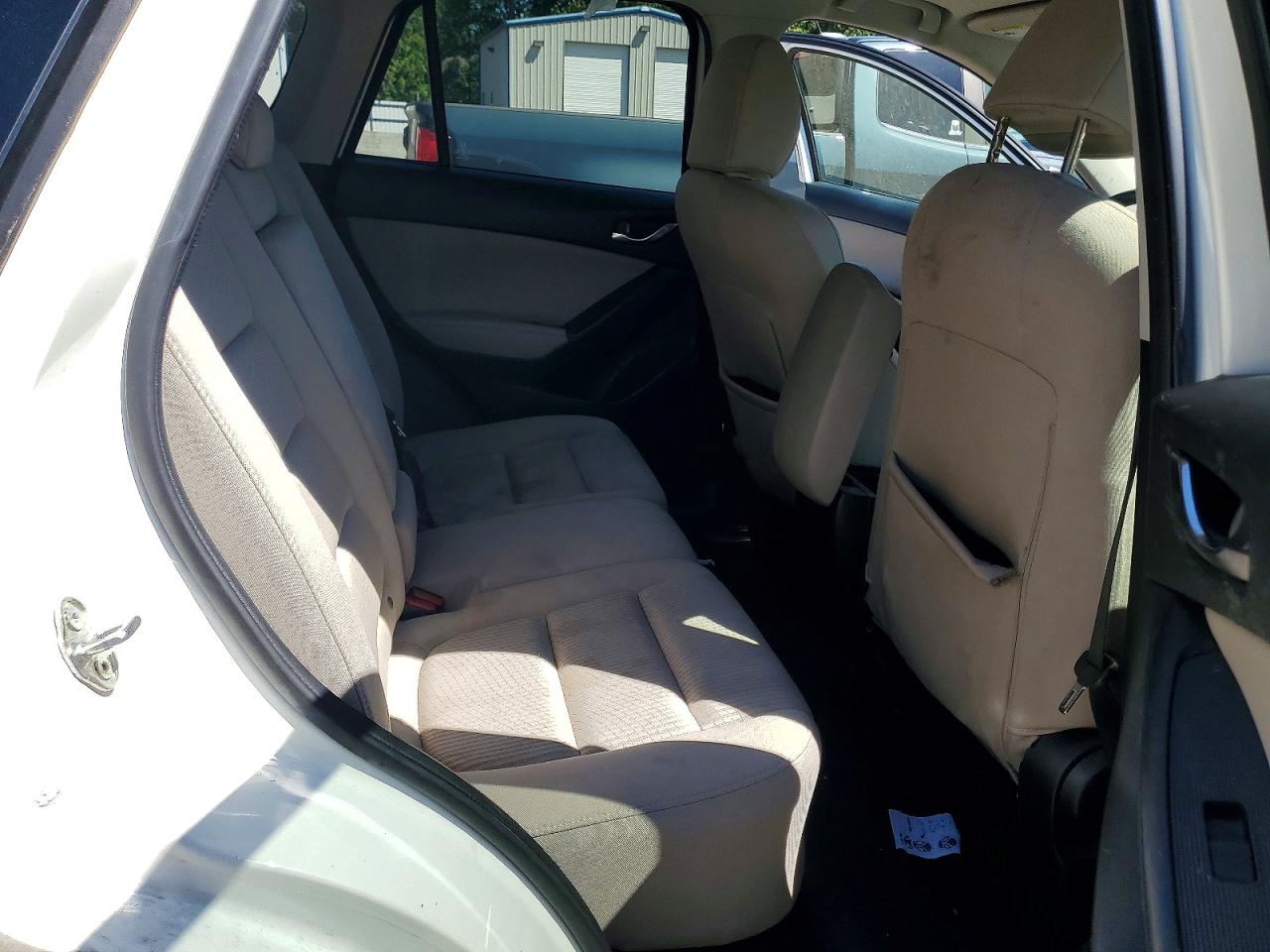 2015 Mazda Cx-5 Touring White vin: JM3KE4CY2F0442894