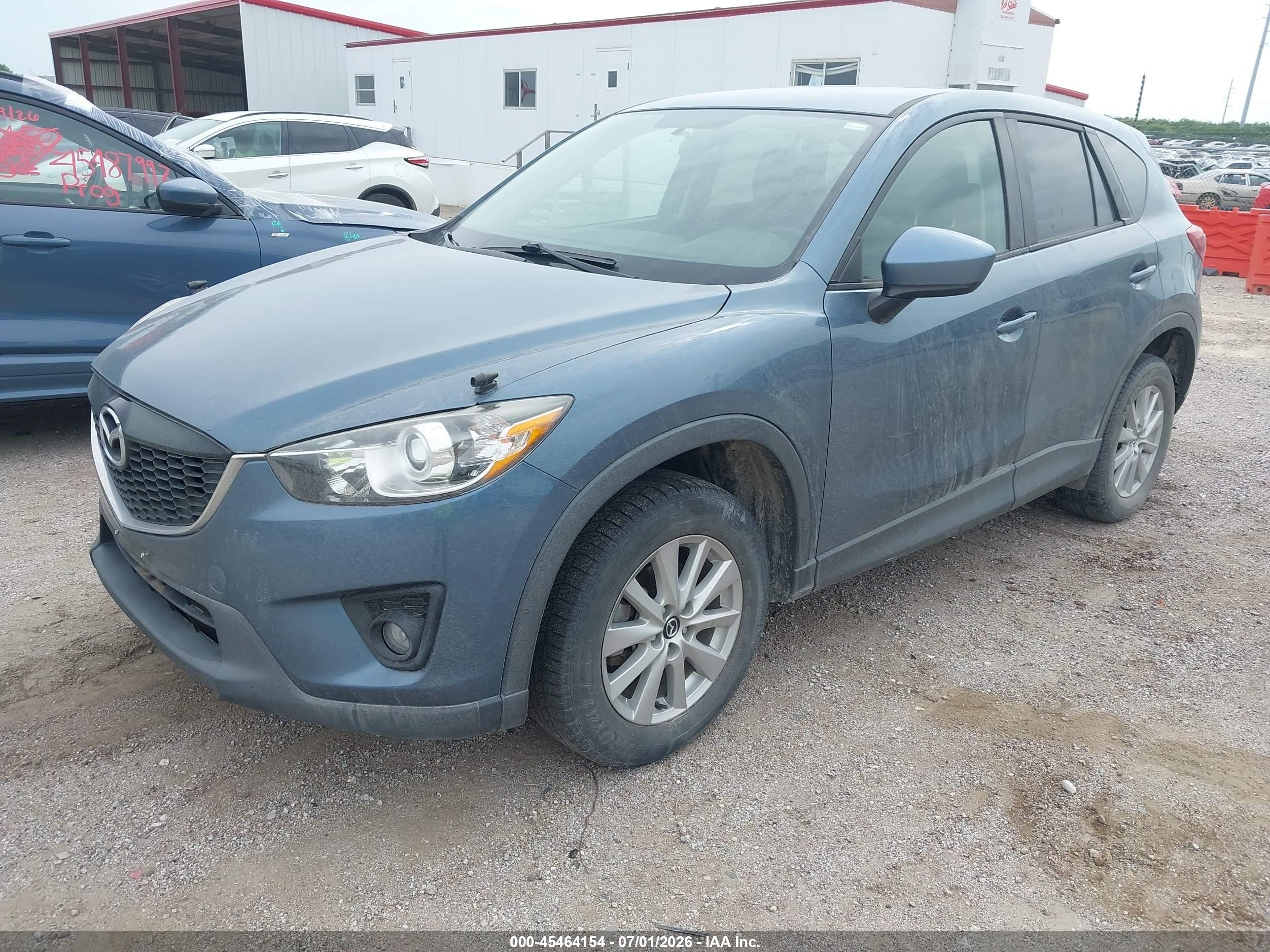 2015 Mazda Cx-5 Touring Blue vin: JM3KE4CY2F0447691