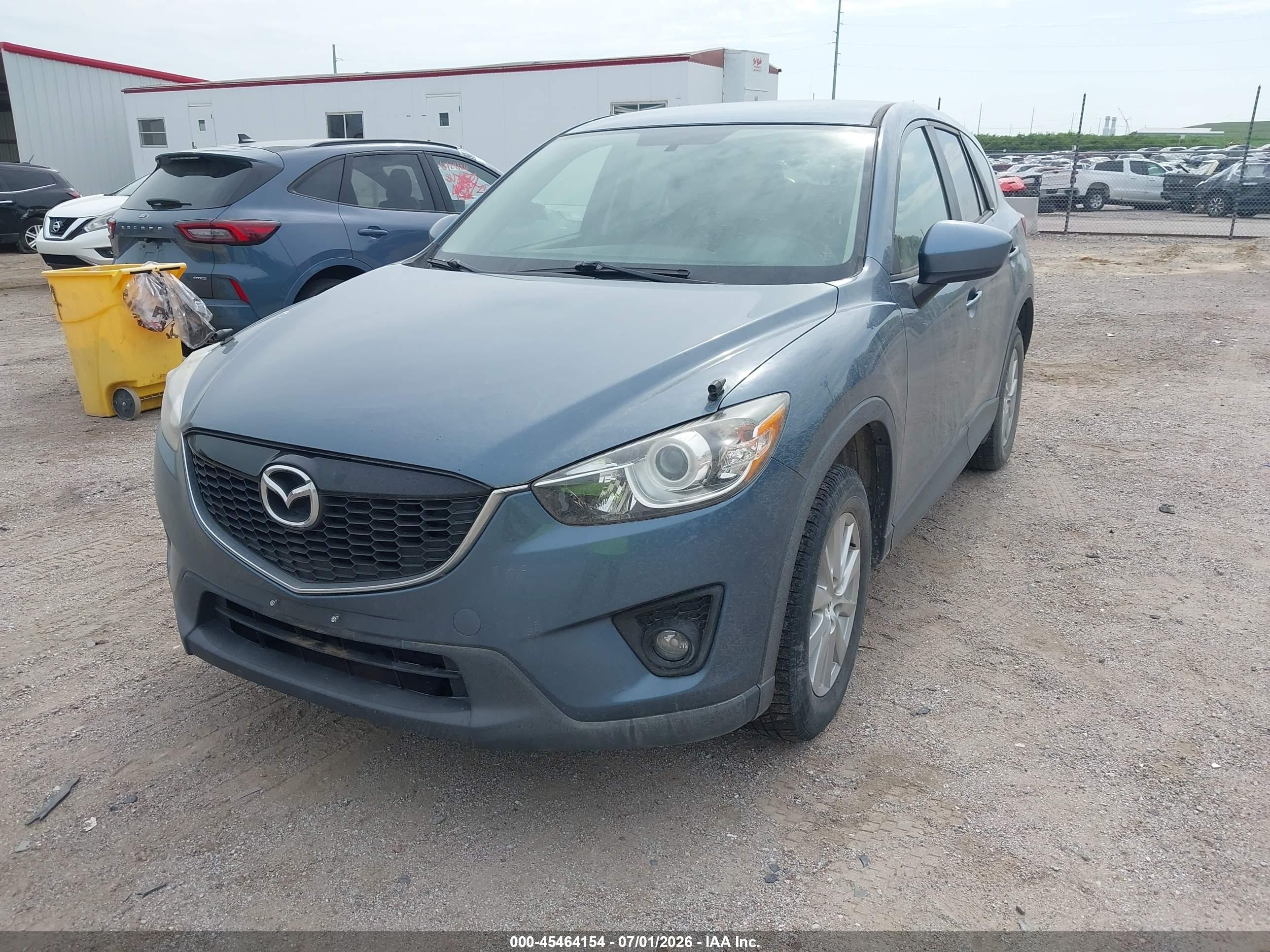 2015 Mazda Cx-5 Touring Blue vin: JM3KE4CY2F0447691