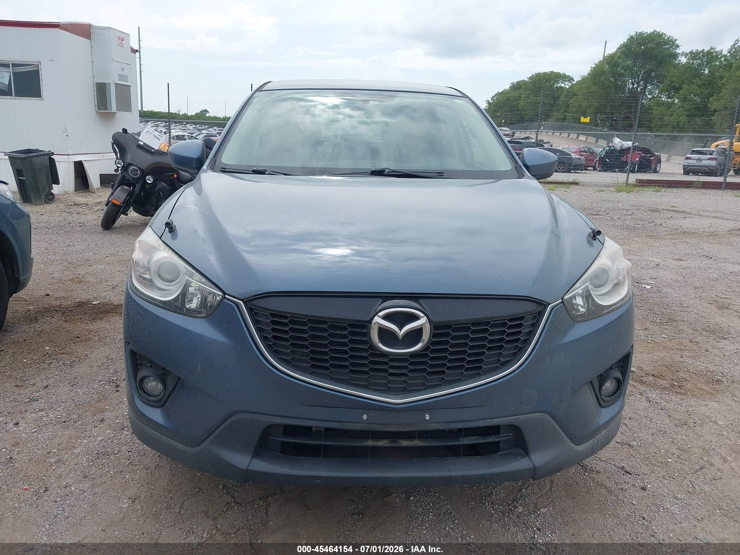 2015 Mazda Cx-5 Touring Blue vin: JM3KE4CY2F0447691