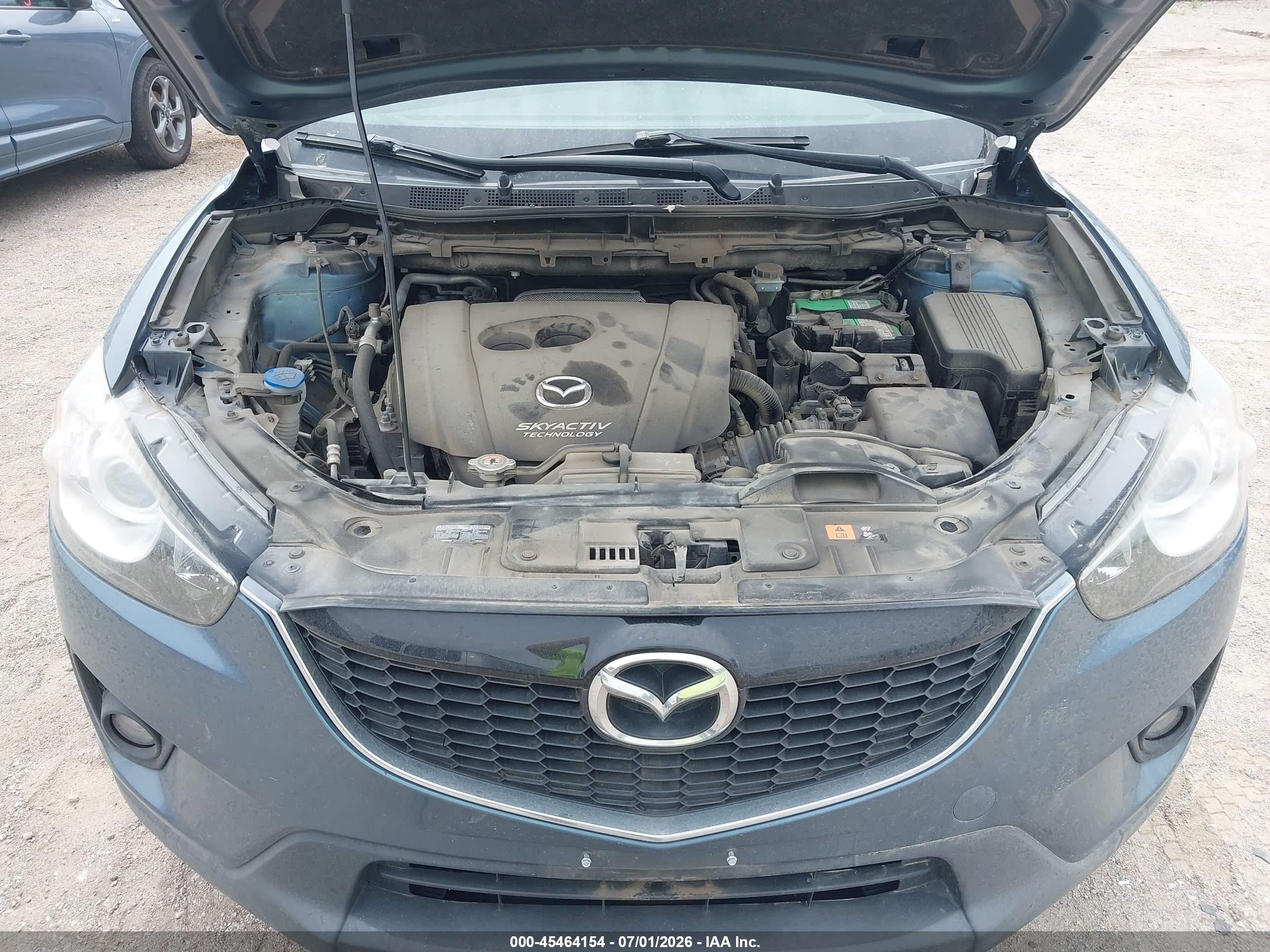2015 Mazda Cx-5 Touring Blue vin: JM3KE4CY2F0447691
