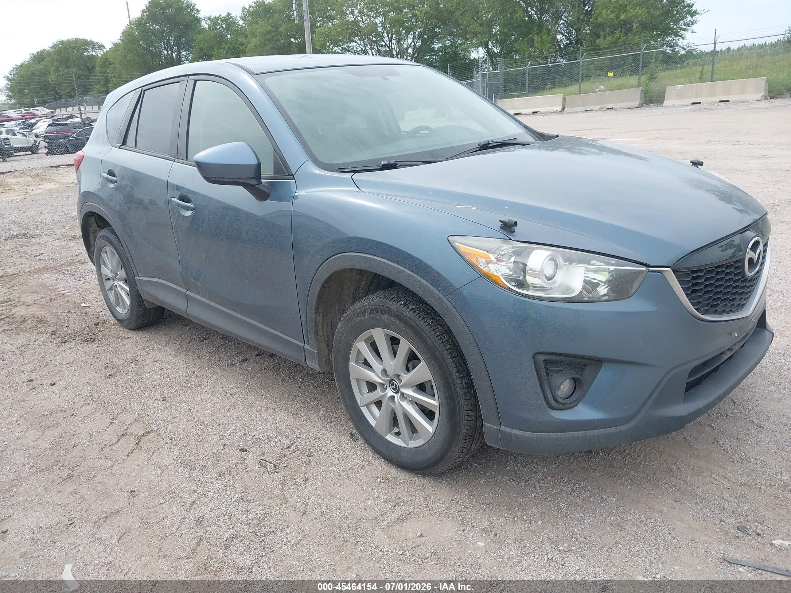2015 Mazda Cx-5 Touring Blue vin: JM3KE4CY2F0447691