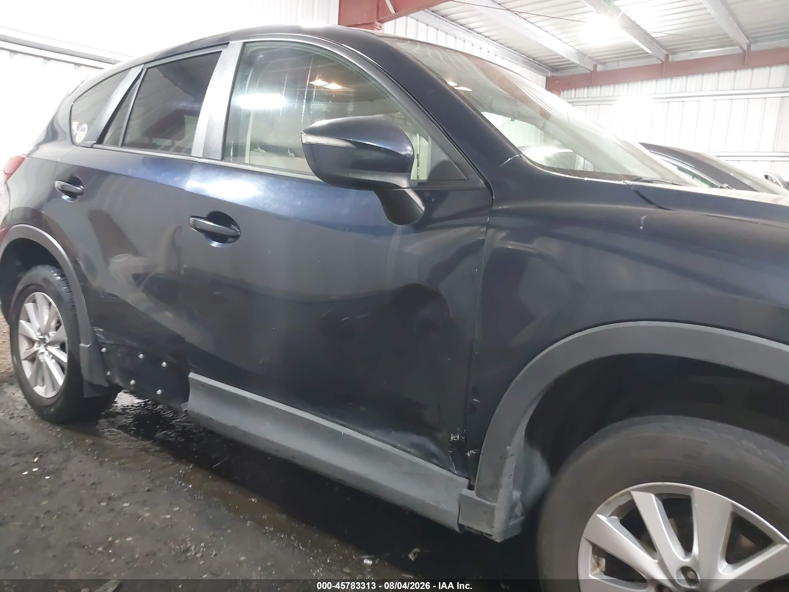 2015 Mazda Cx-5 Touring Blue vin: JM3KE4CY2F0472090