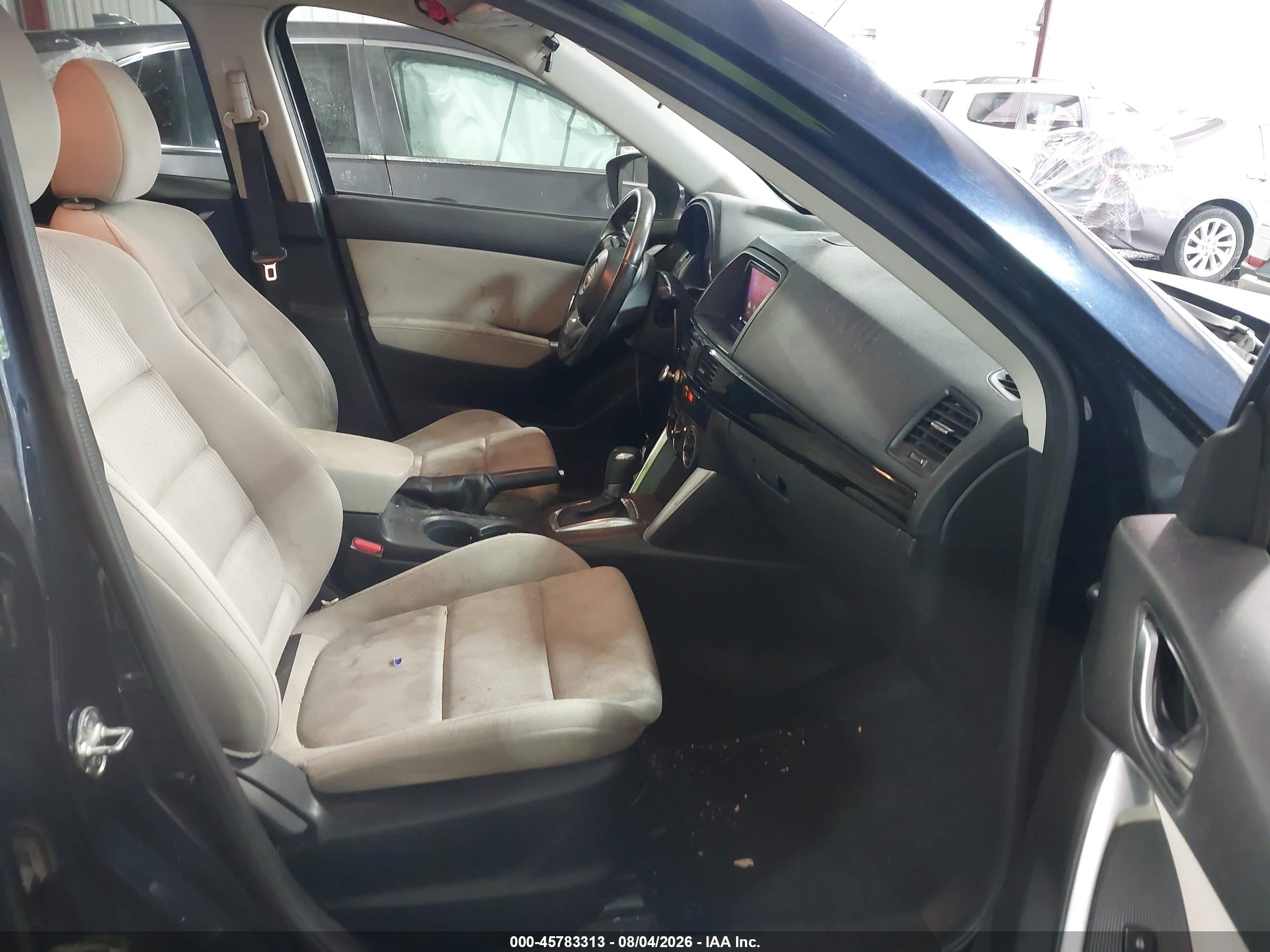 2015 Mazda Cx-5 Touring Blue vin: JM3KE4CY2F0472090