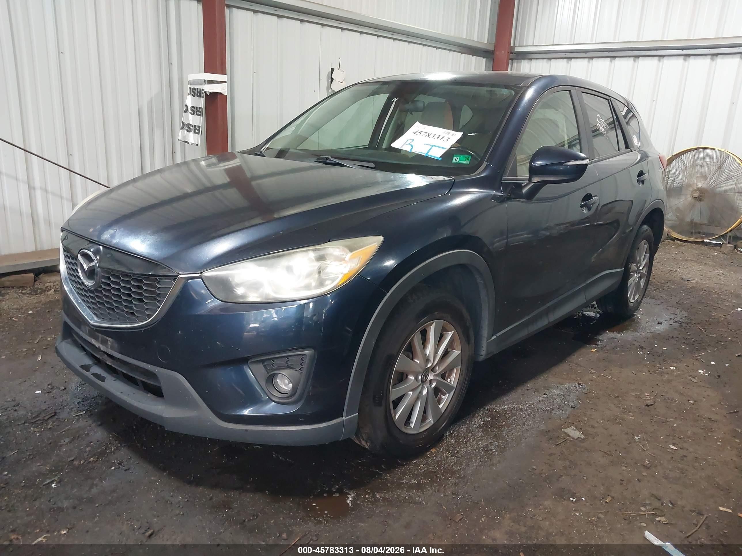 2015 Mazda Cx-5 Touring Blue vin: JM3KE4CY2F0472090