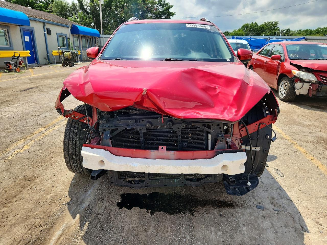 2015 Mazda Cx-5 Touring Red vin: JM3KE4CY2F0475443