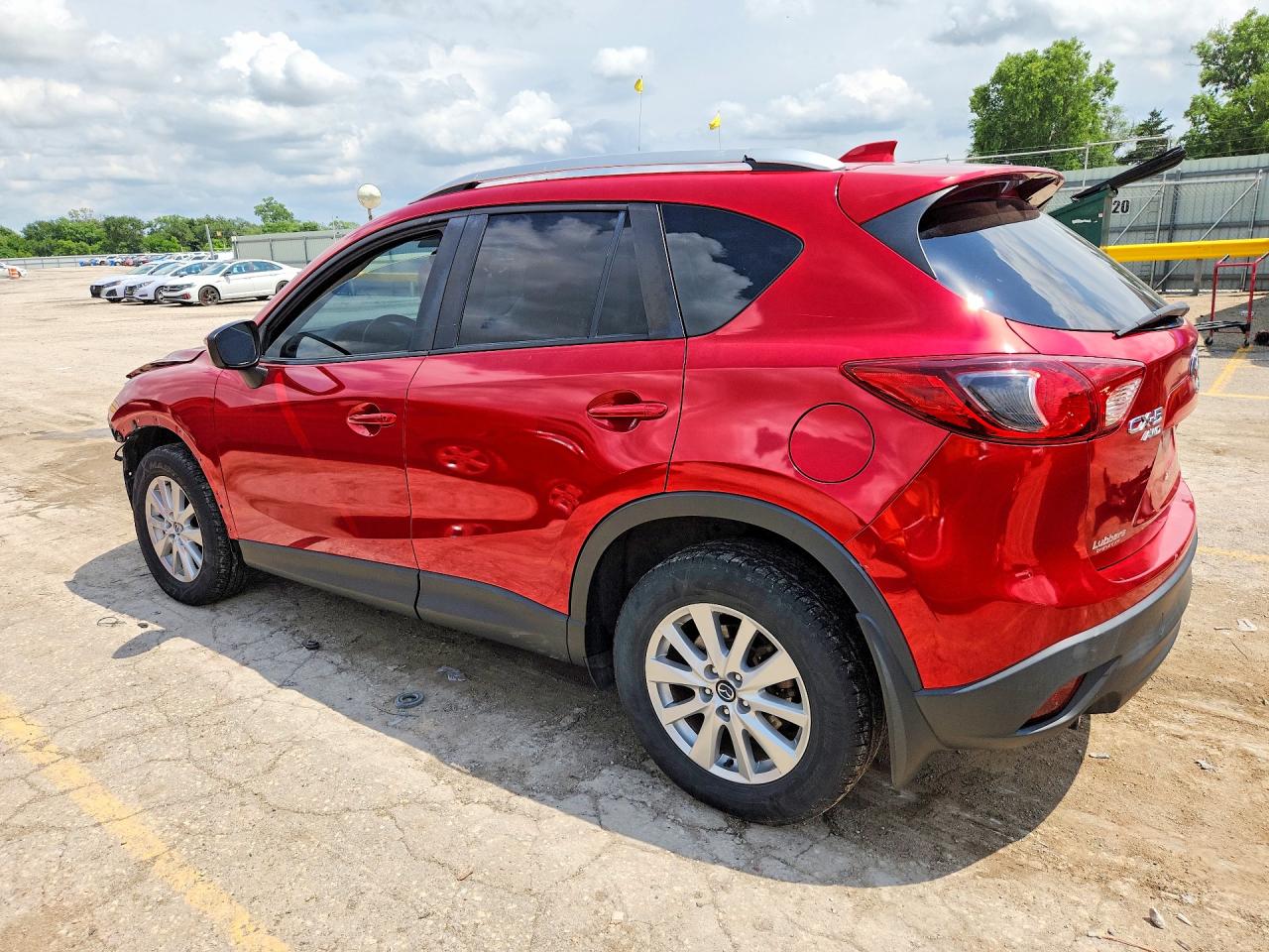 2015 Mazda Cx-5 Touring Red vin: JM3KE4CY2F0475443