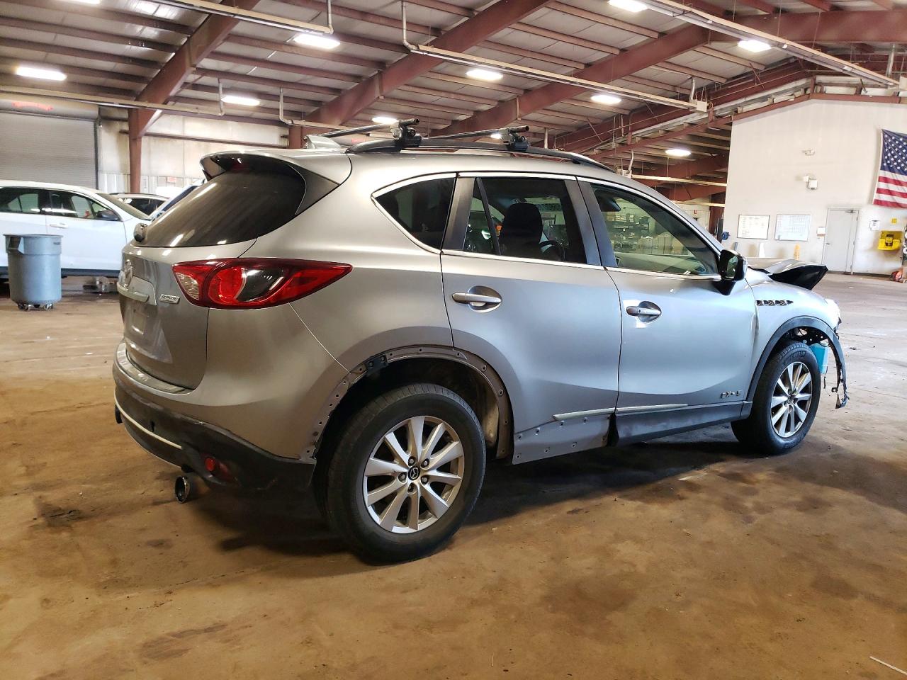 2015 Mazda Cx-5 Touring Gray vin: JM3KE4CY2F0480898