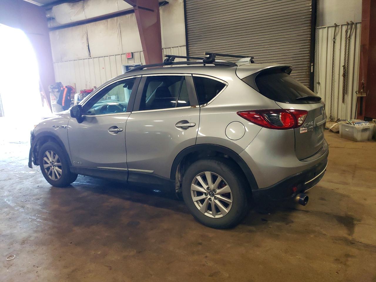 2015 Mazda Cx-5 Touring Gray vin: JM3KE4CY2F0480898