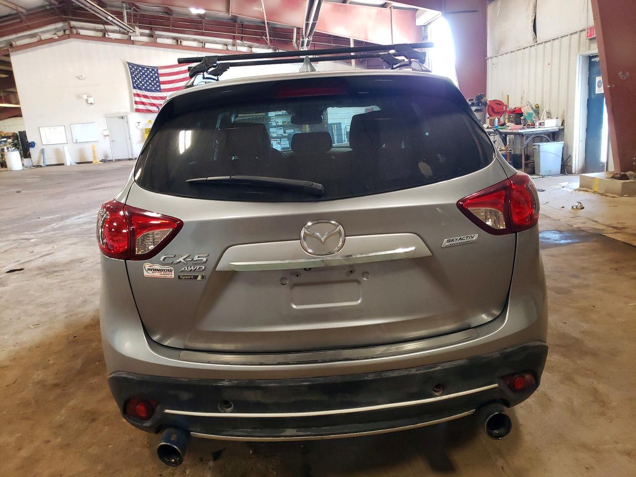 2015 Mazda Cx-5 Touring Gray vin: JM3KE4CY2F0480898