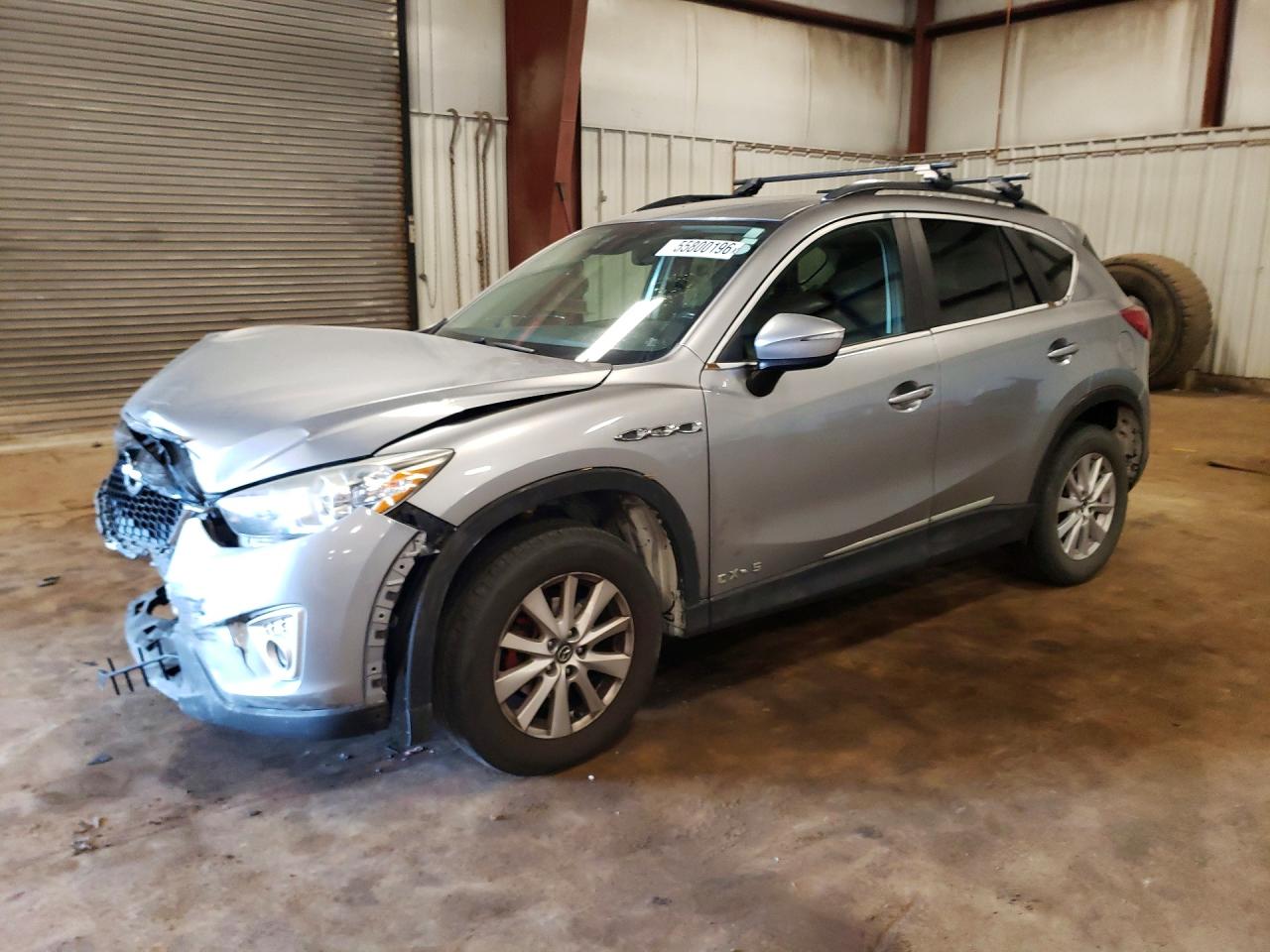 2015 Mazda Cx-5 Touring Gray vin: JM3KE4CY2F0480898
