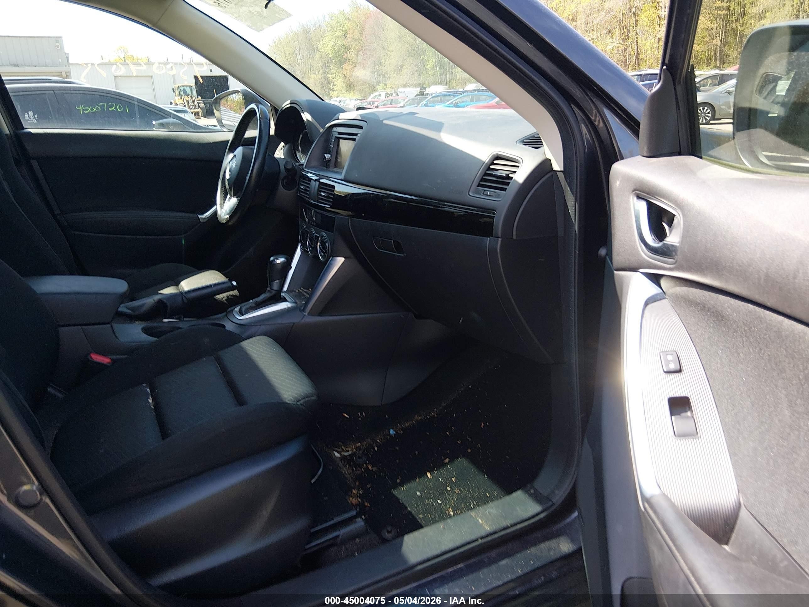 2015 Mazda Cx-5 Touring Gray vin: JM3KE4CY2F0513379