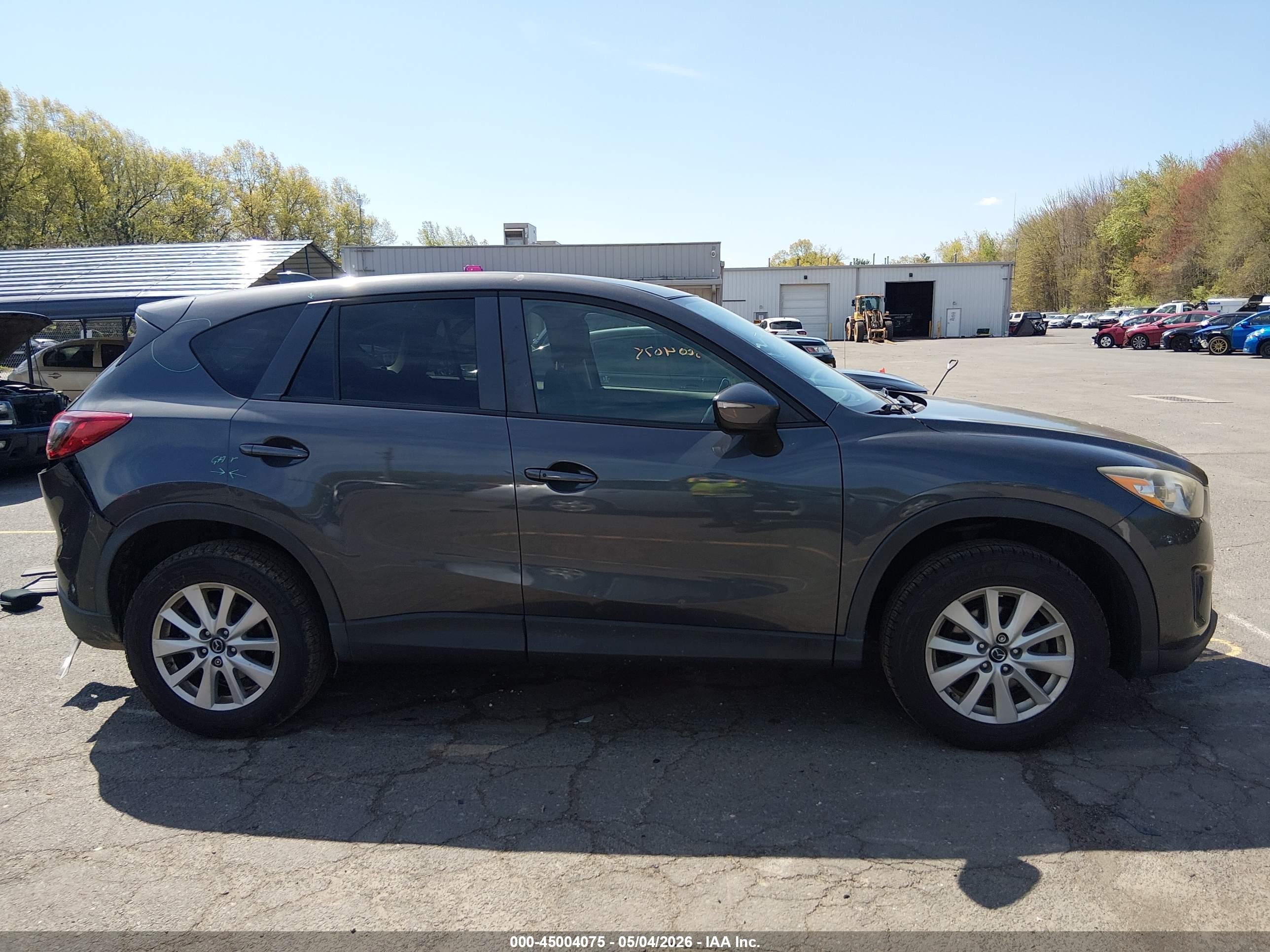 2015 Mazda Cx-5 Touring Gray vin: JM3KE4CY2F0513379