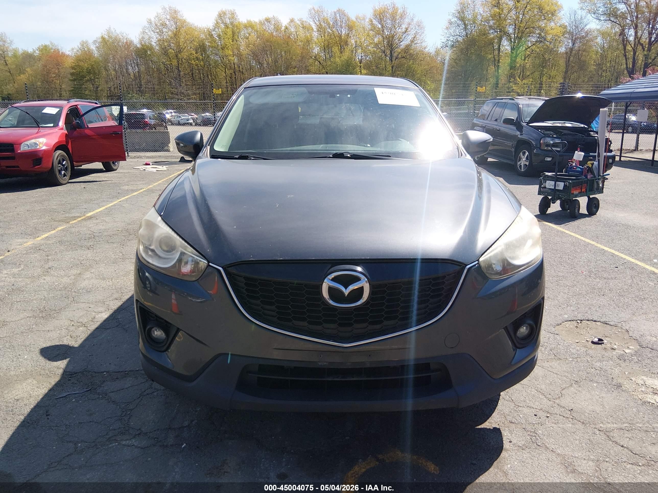 2015 Mazda Cx-5 Touring Gray vin: JM3KE4CY2F0513379