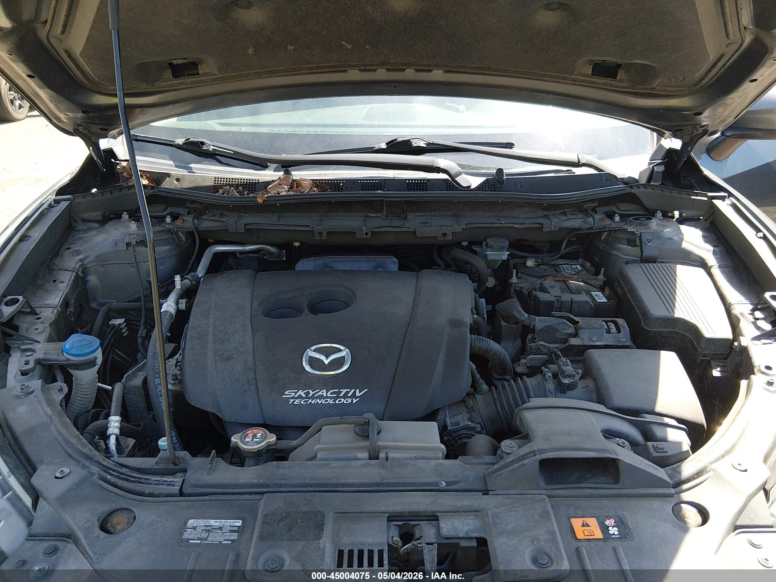 2015 Mazda Cx-5 Touring Gray vin: JM3KE4CY2F0513379