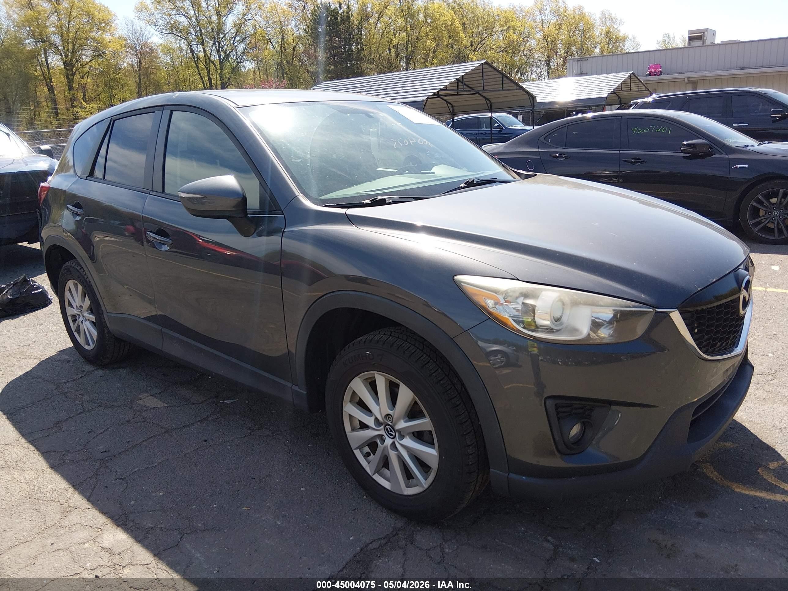 2015 Mazda Cx-5 Touring Gray vin: JM3KE4CY2F0513379