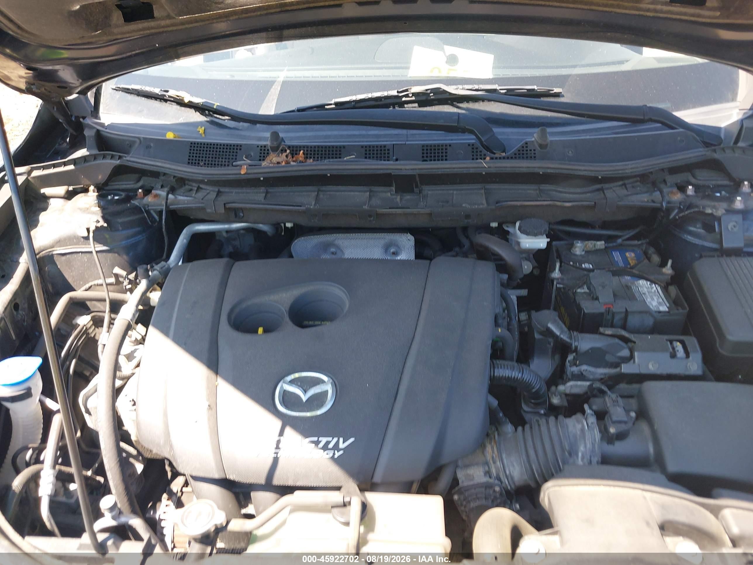 2015 Mazda Cx-5 Touring Blue vin: JM3KE4CY2F0543563