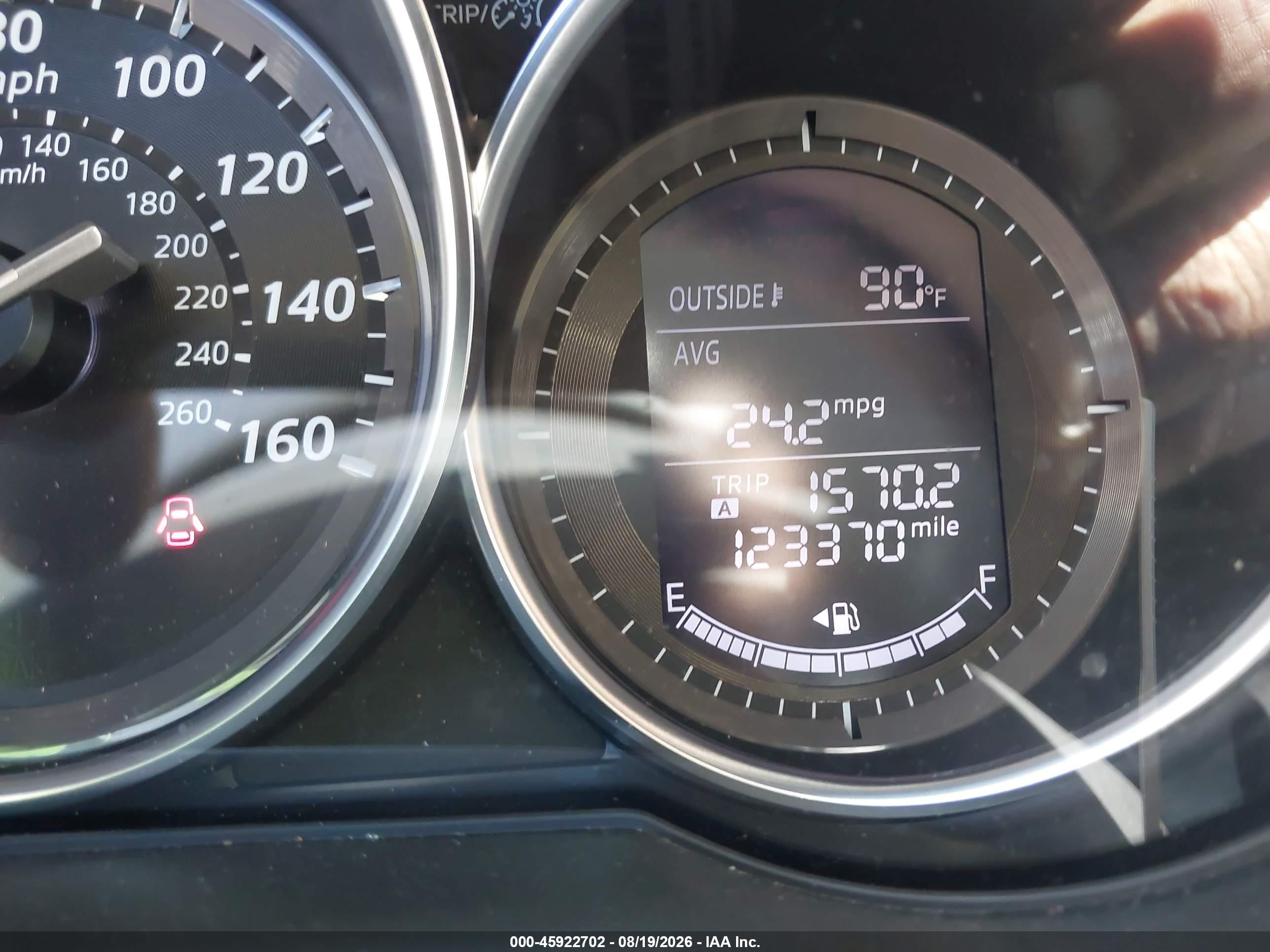 2015 Mazda Cx-5 Touring Blue vin: JM3KE4CY2F0543563